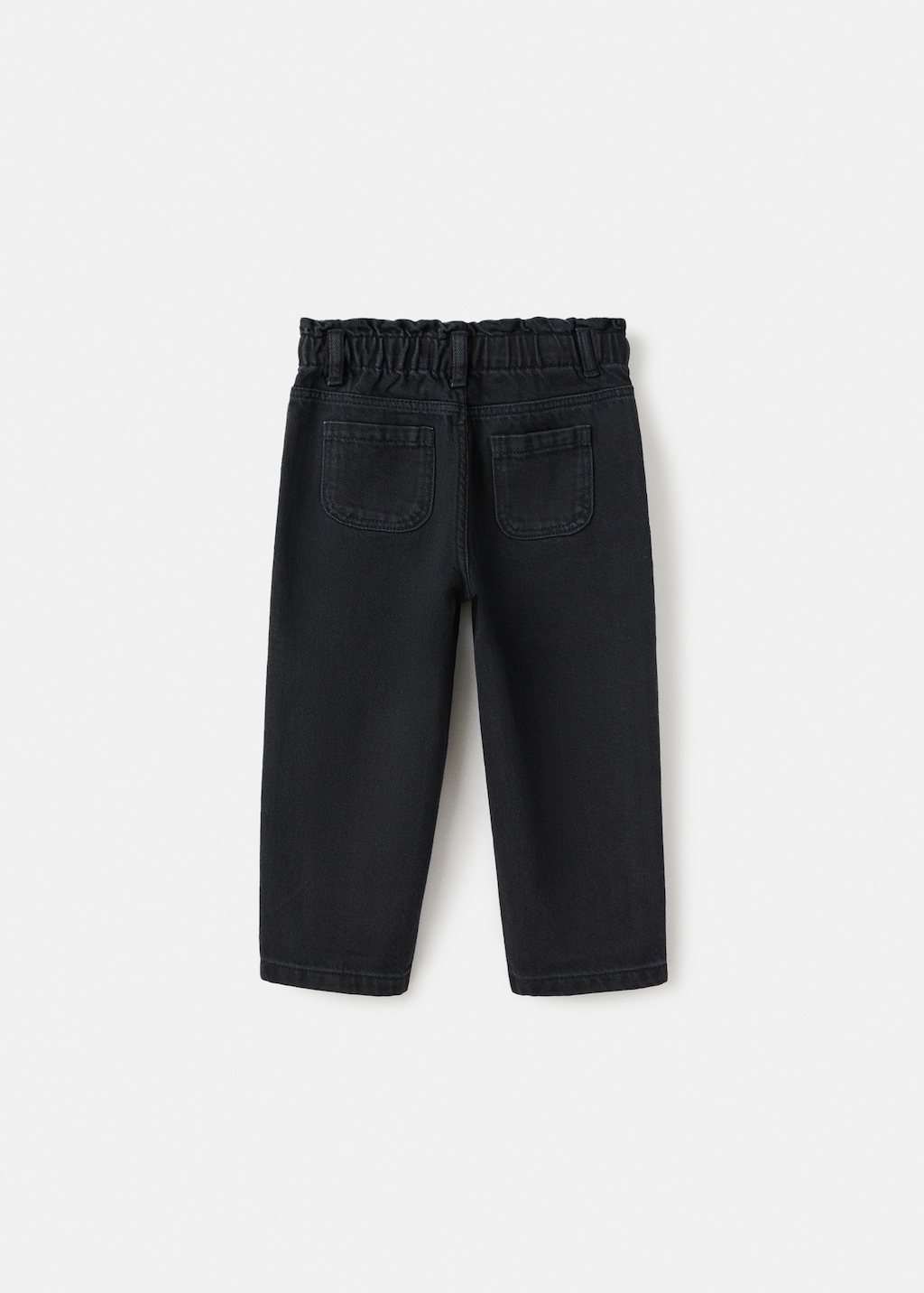 Straight jeans with rhinestone detail