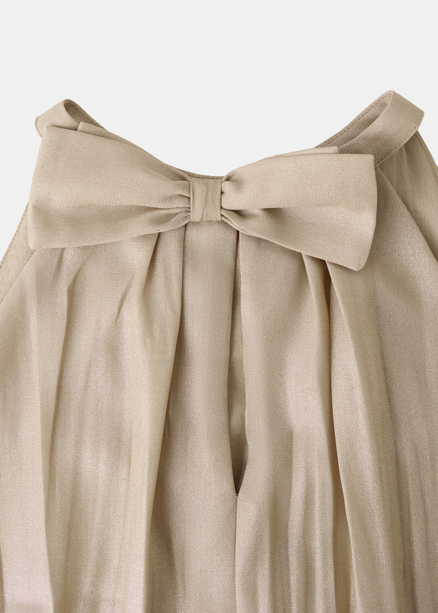 Robe métallisée nœud - Détail de l'article 0