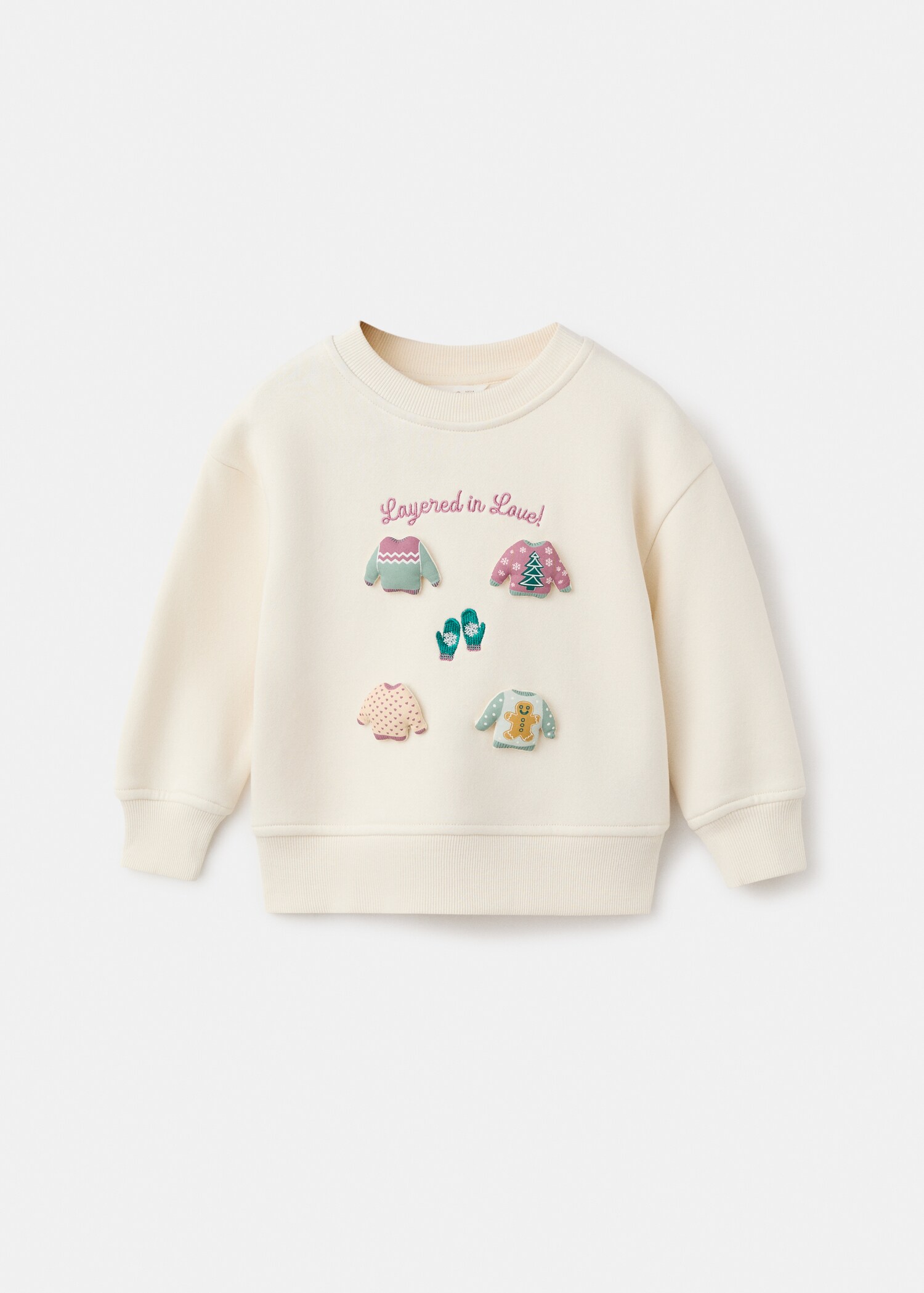 Patch sweatshirt - Article without model