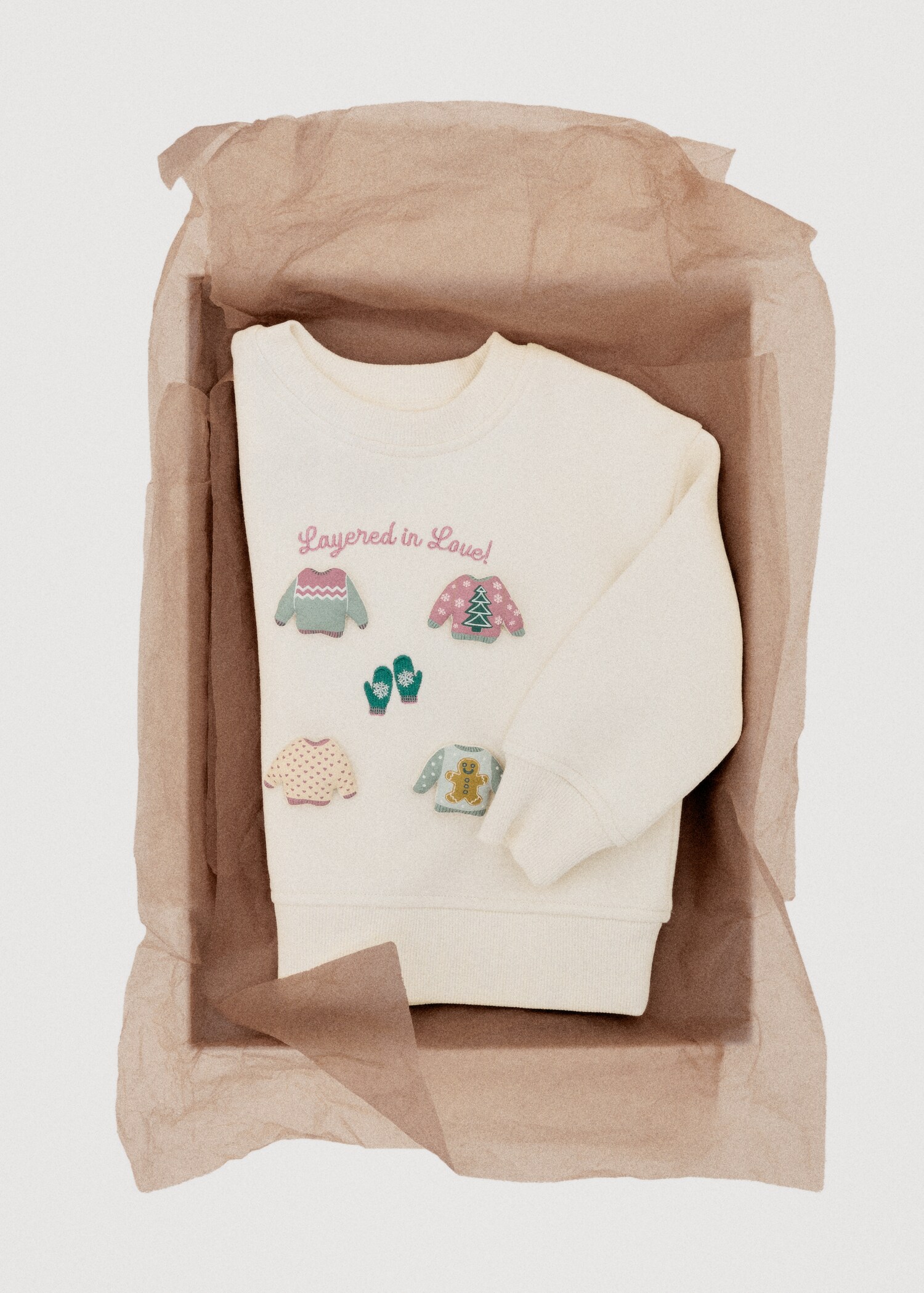 Sweatshirt mit Aufnähern - Detail des Artikels 7