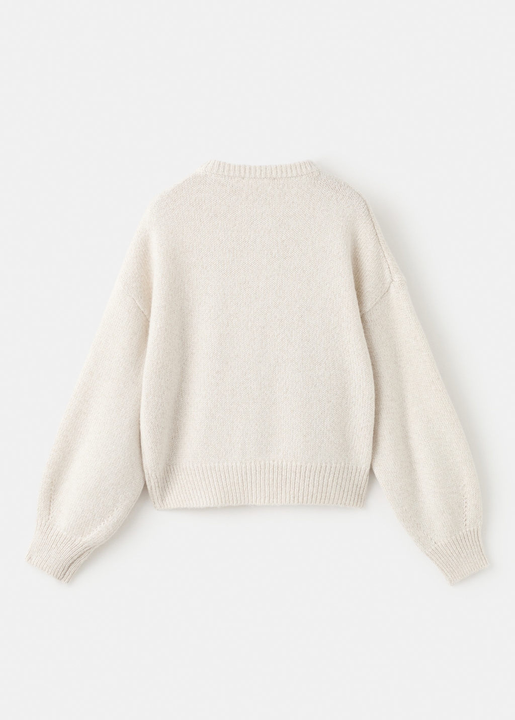 Knitted cardigan with shiny details