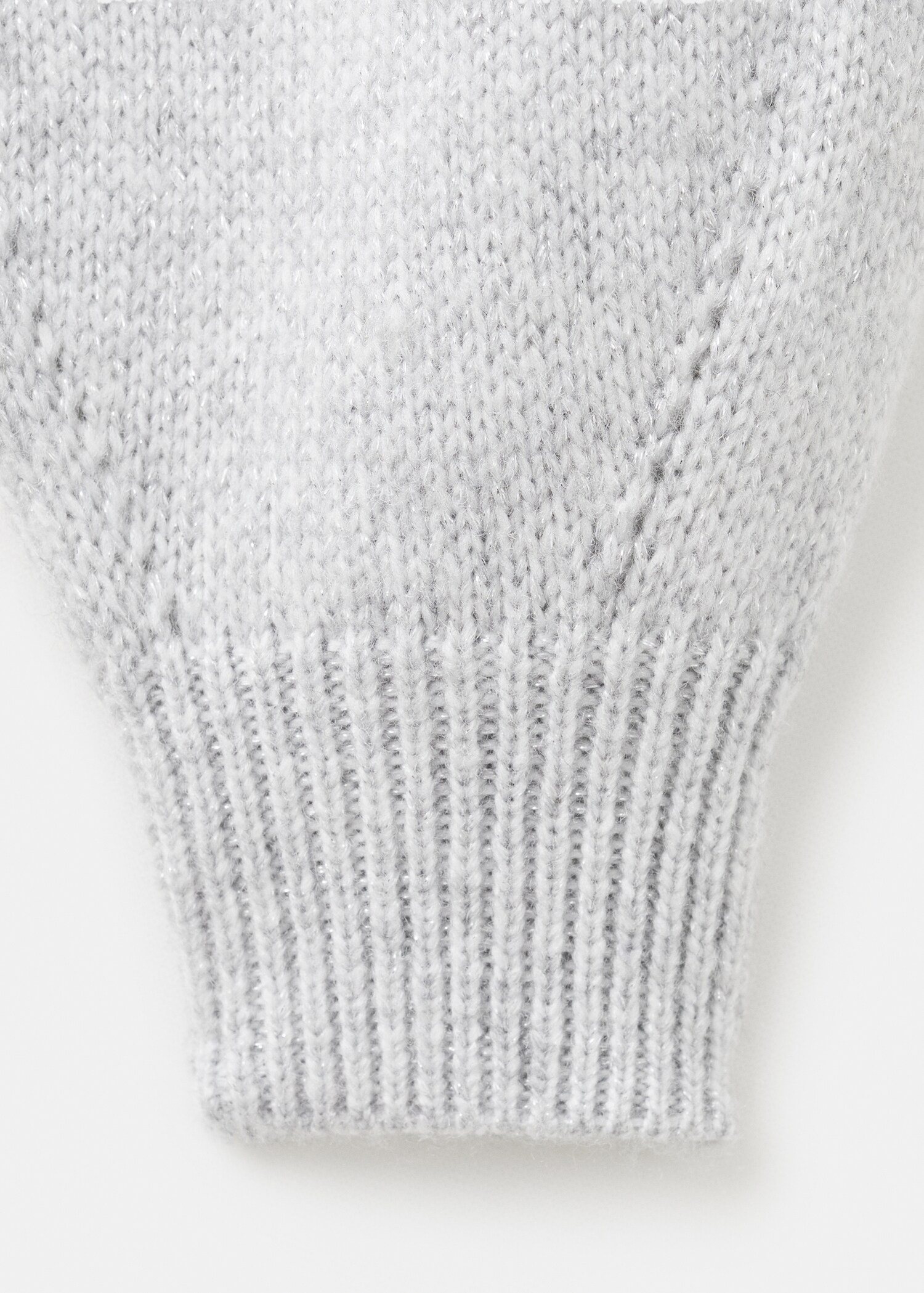 Knitted cardigan with shiny details - Details of the article 0