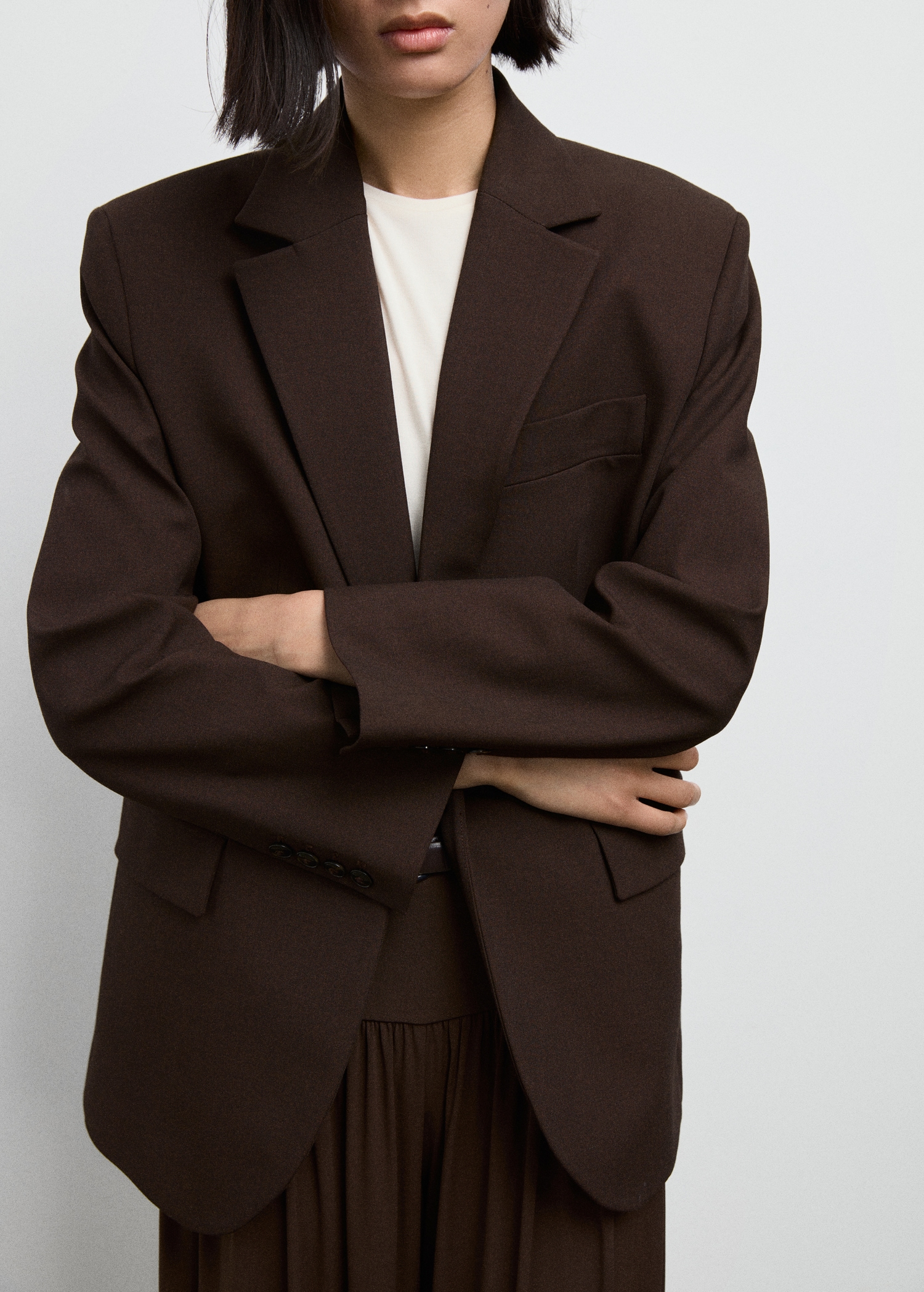 Straight-fit suit jacket - Details of the article 6