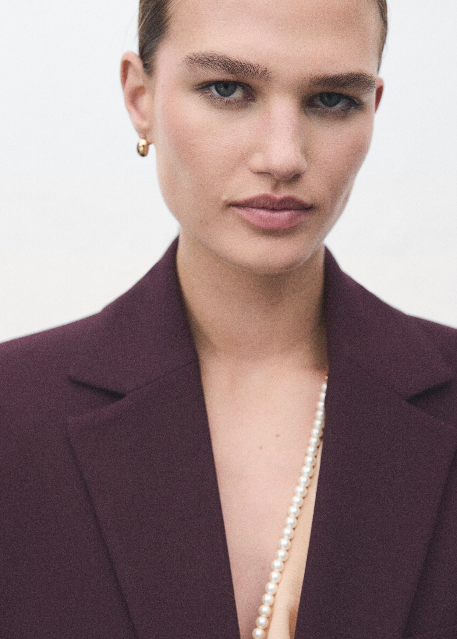 Straight-fit suit jacket - Details of the article 1