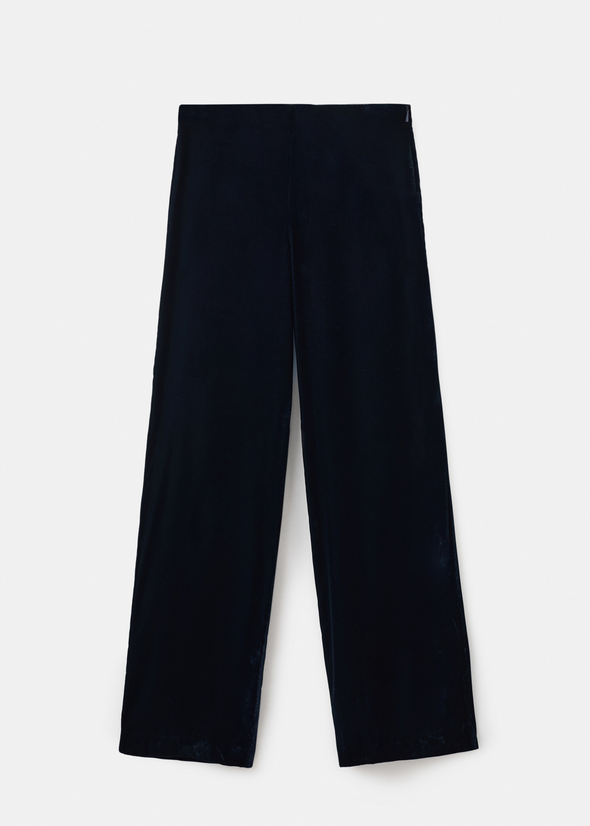 Pantalon costume velours - Article sans modèle, Bleu marine. Ref: 17089115-00.