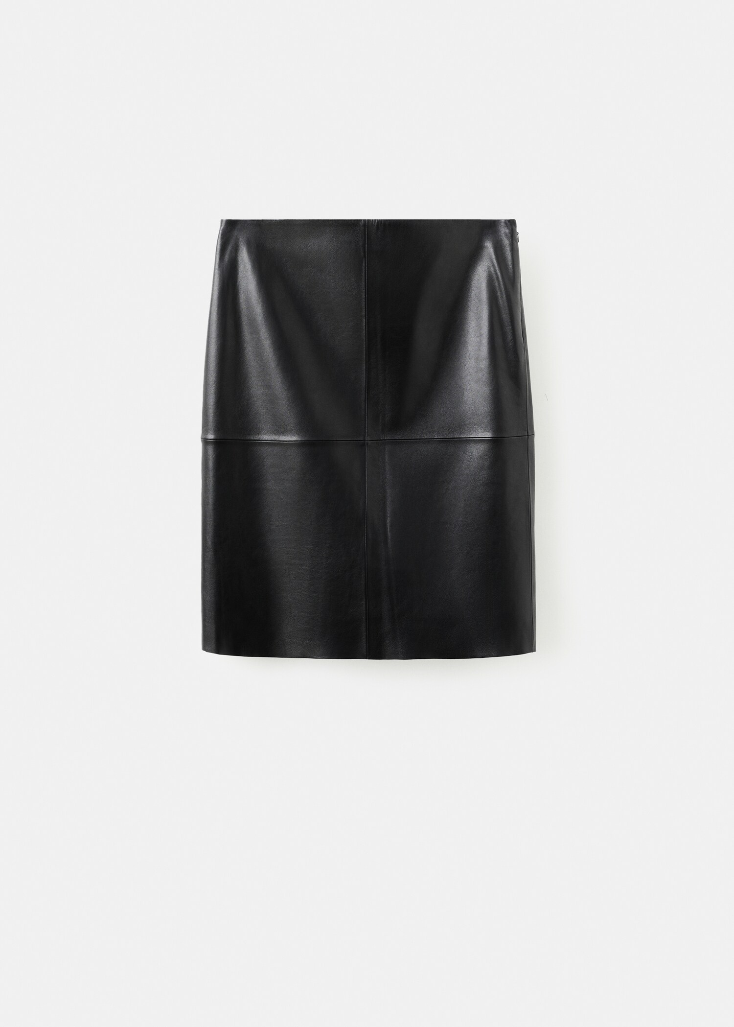 Leather pencil skirt - Article without model