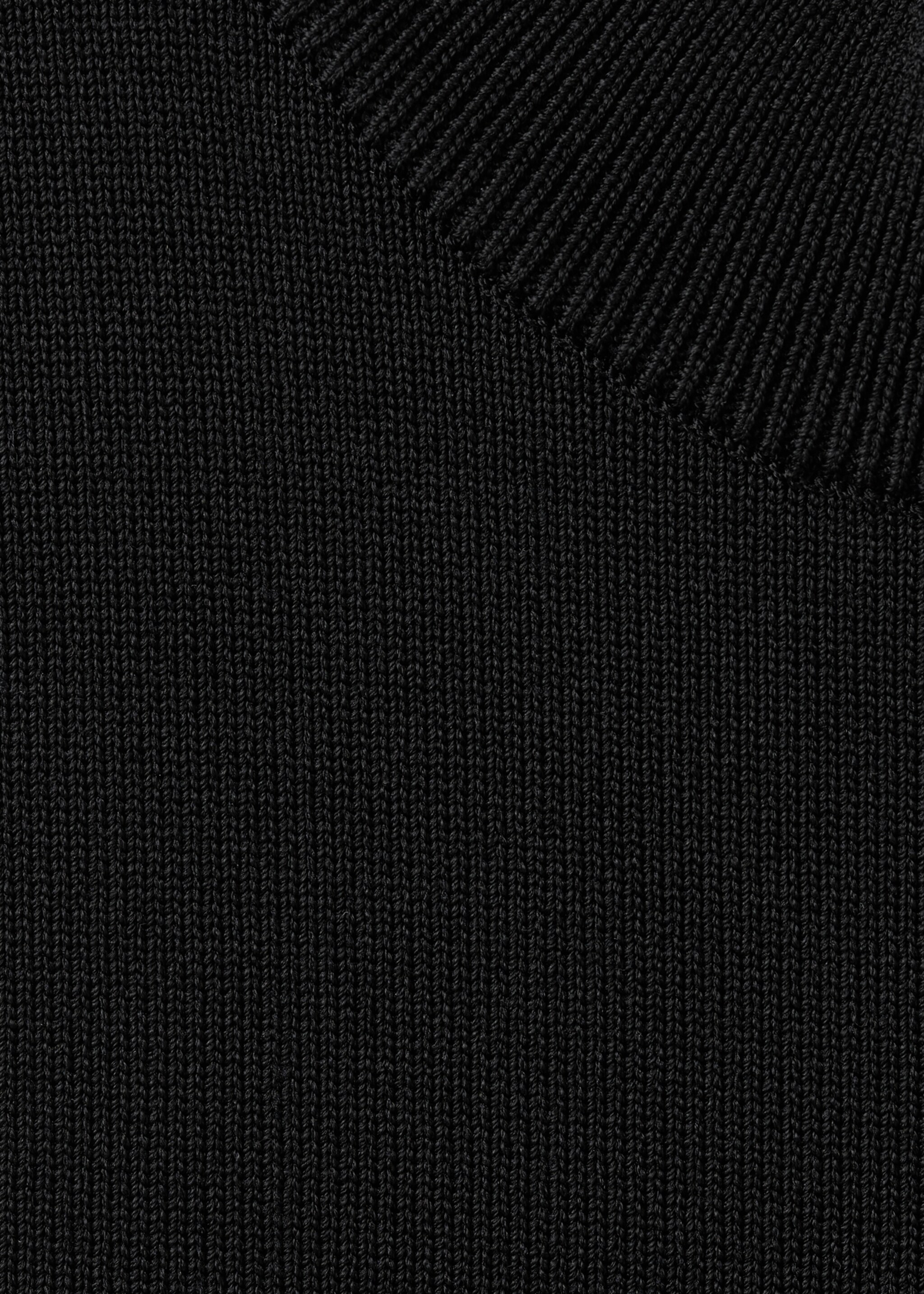 Robe maille ajourée - Détail de l'article 8, Noir. Ref: 17089117-00.