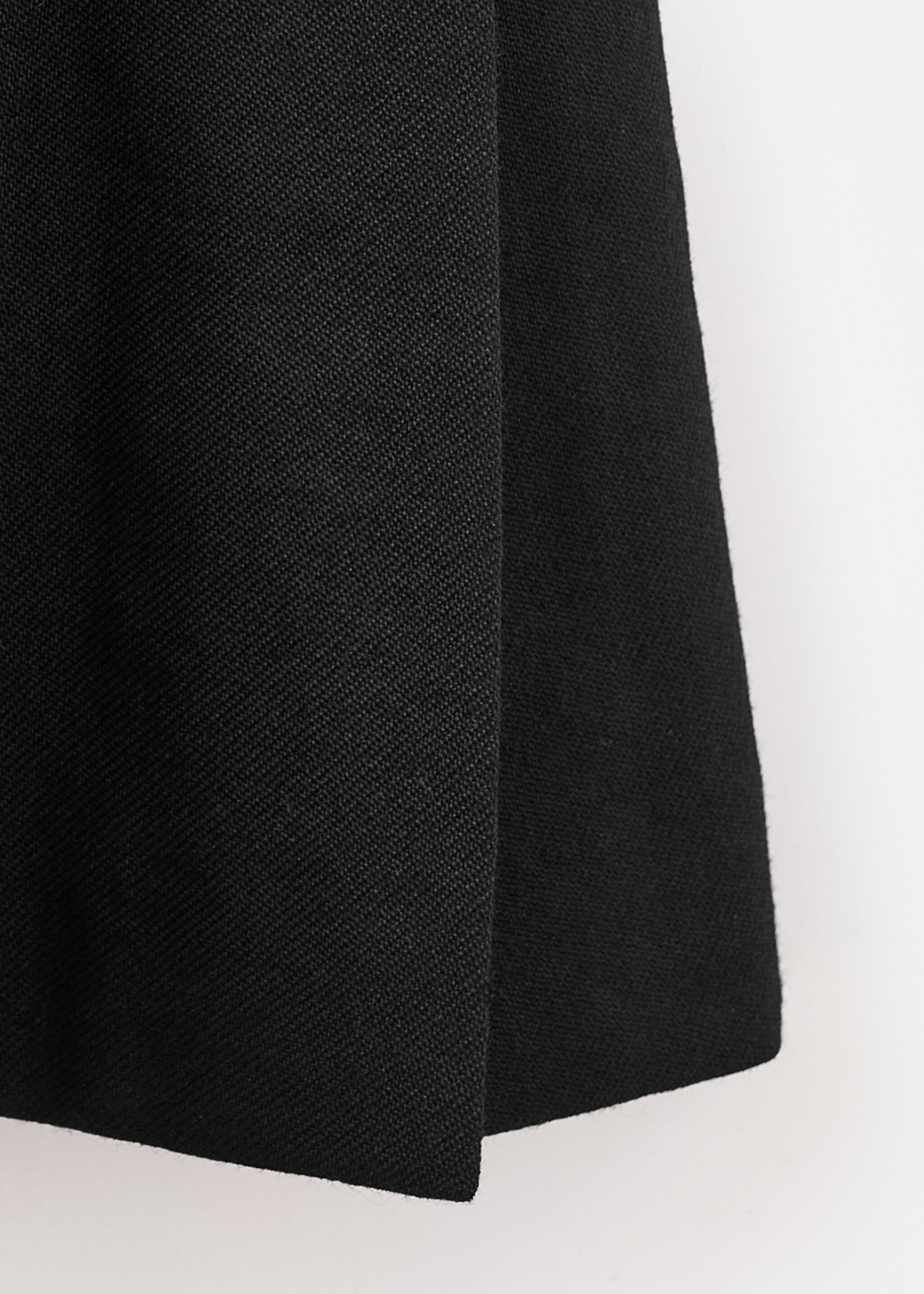 Wool suit trousers - Details of the article 0, Black. Ref: 17089120-00.