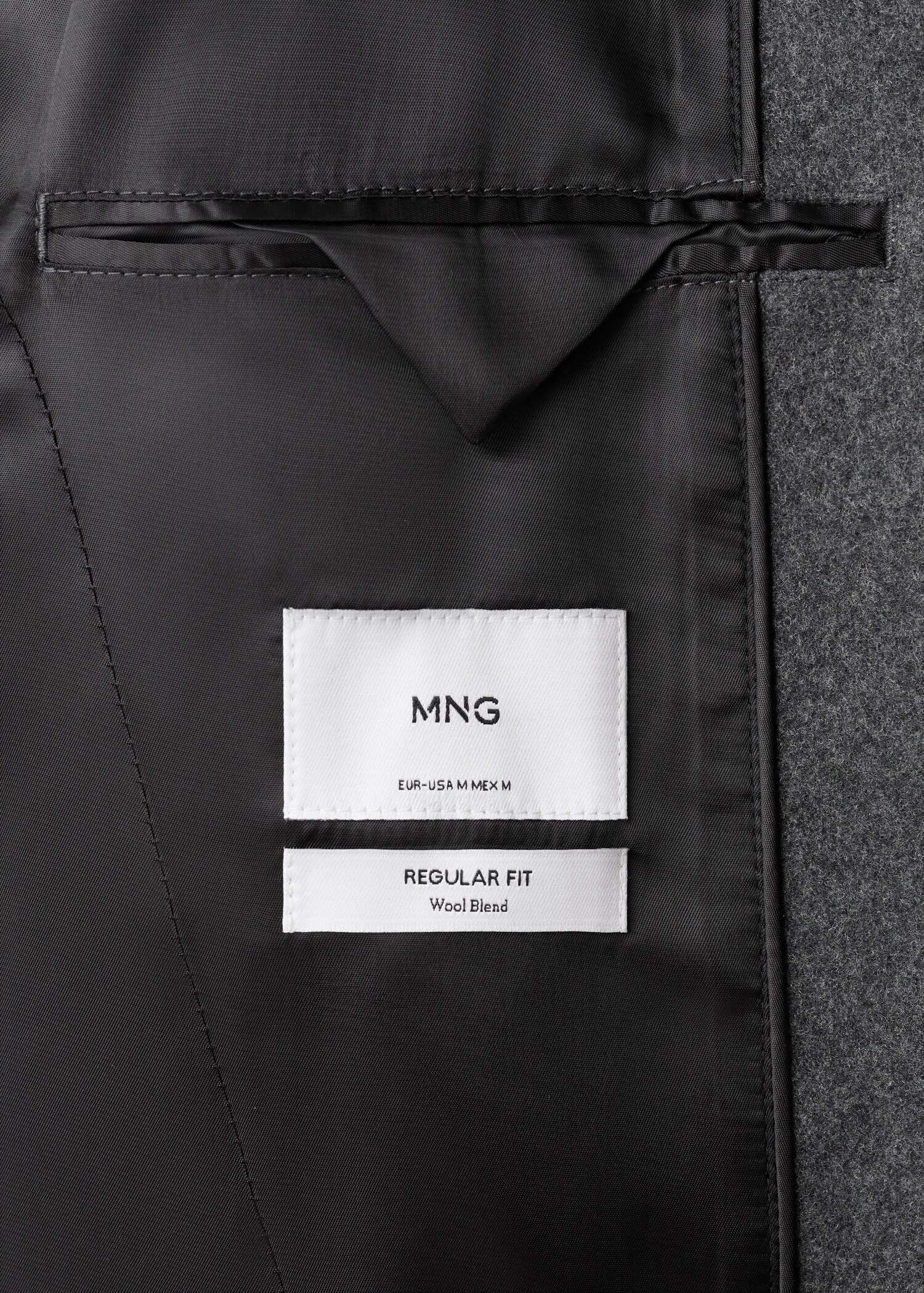 Long wool coat - Details of the article 0