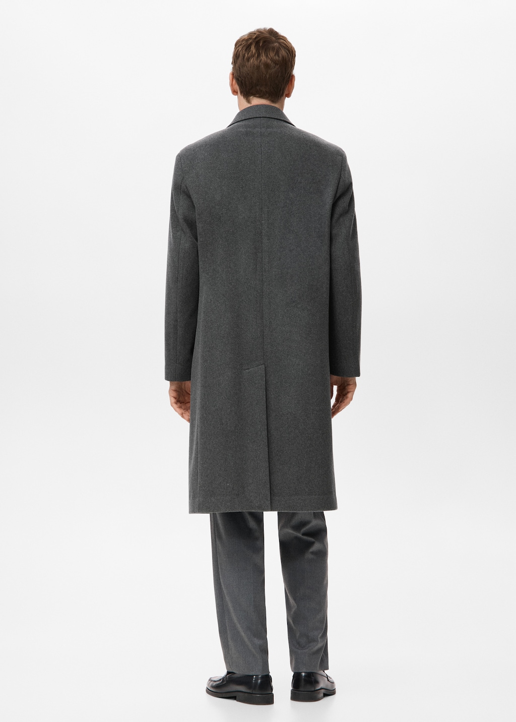 Long wool coat