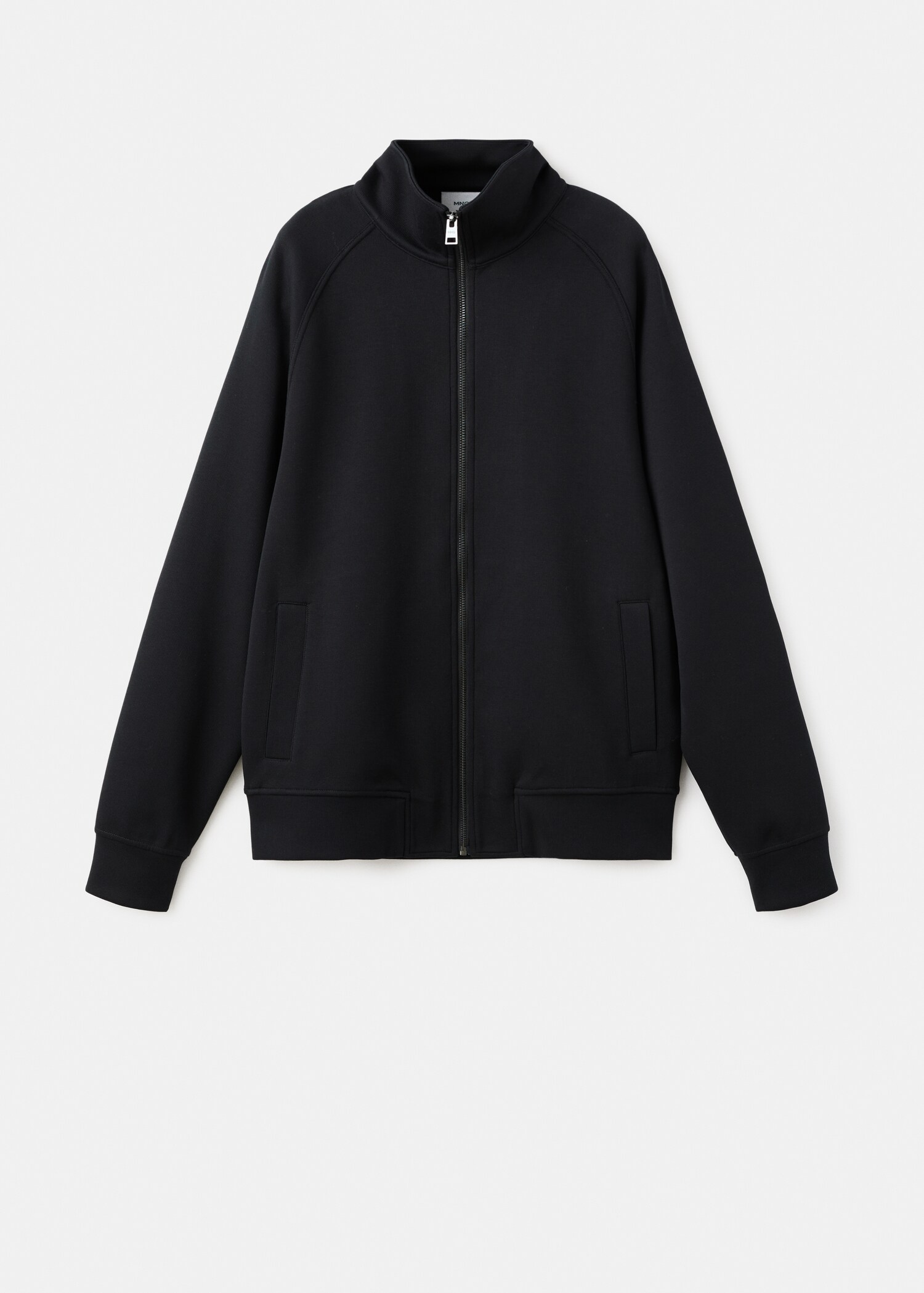 Sweat-shirt coton fermeture Éclair - Article sans modèle