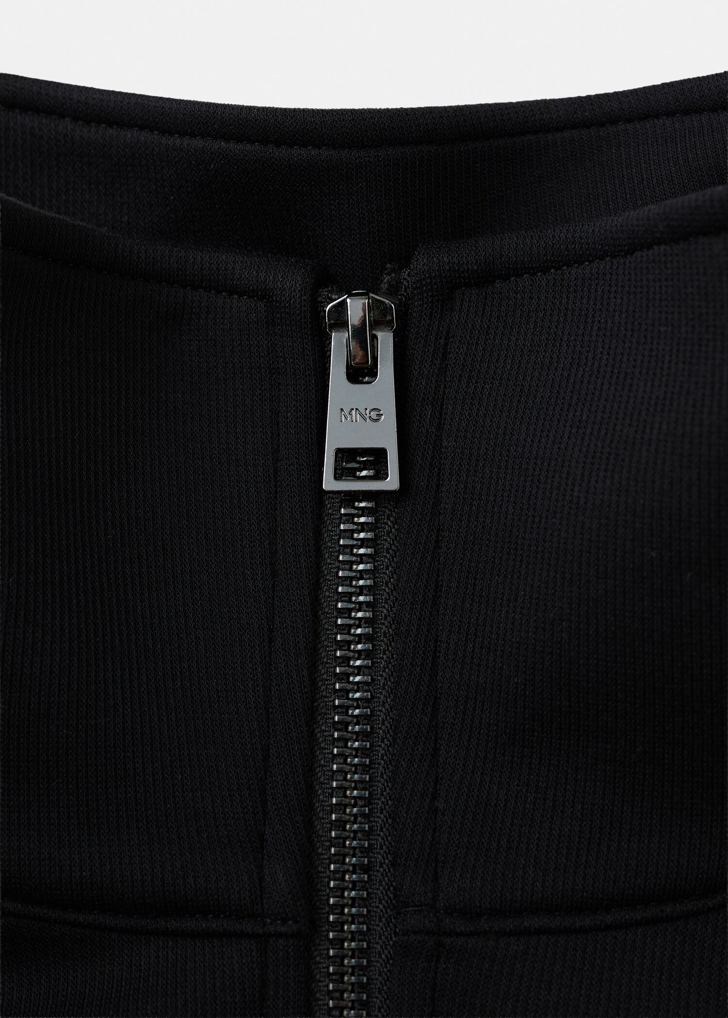 Sweat-shirt coton fermeture Éclair - Détail de l'article 8