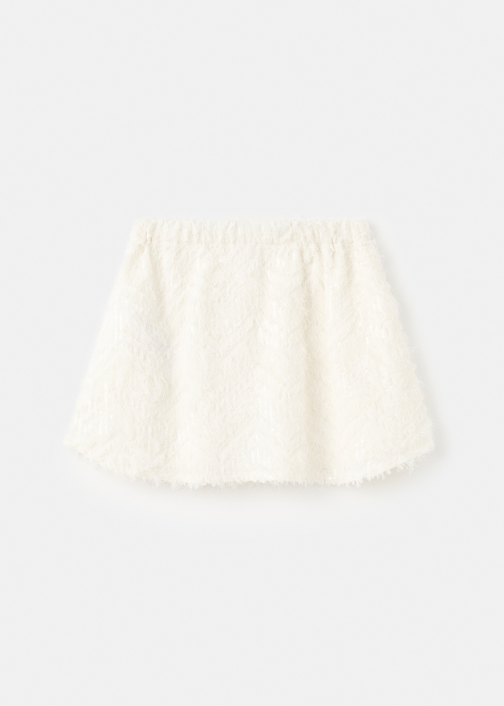 Skirt plumiset - Article without model, Ecru. Ref: 17089208-00.