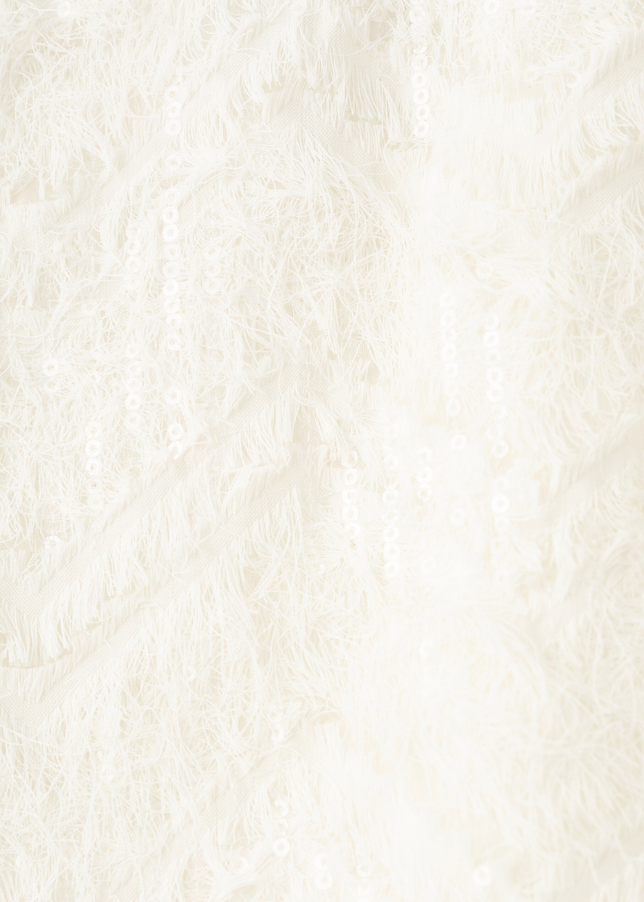 Skirt plumiset - Details of the article 8, Ecru. Ref: 17089208-00.
