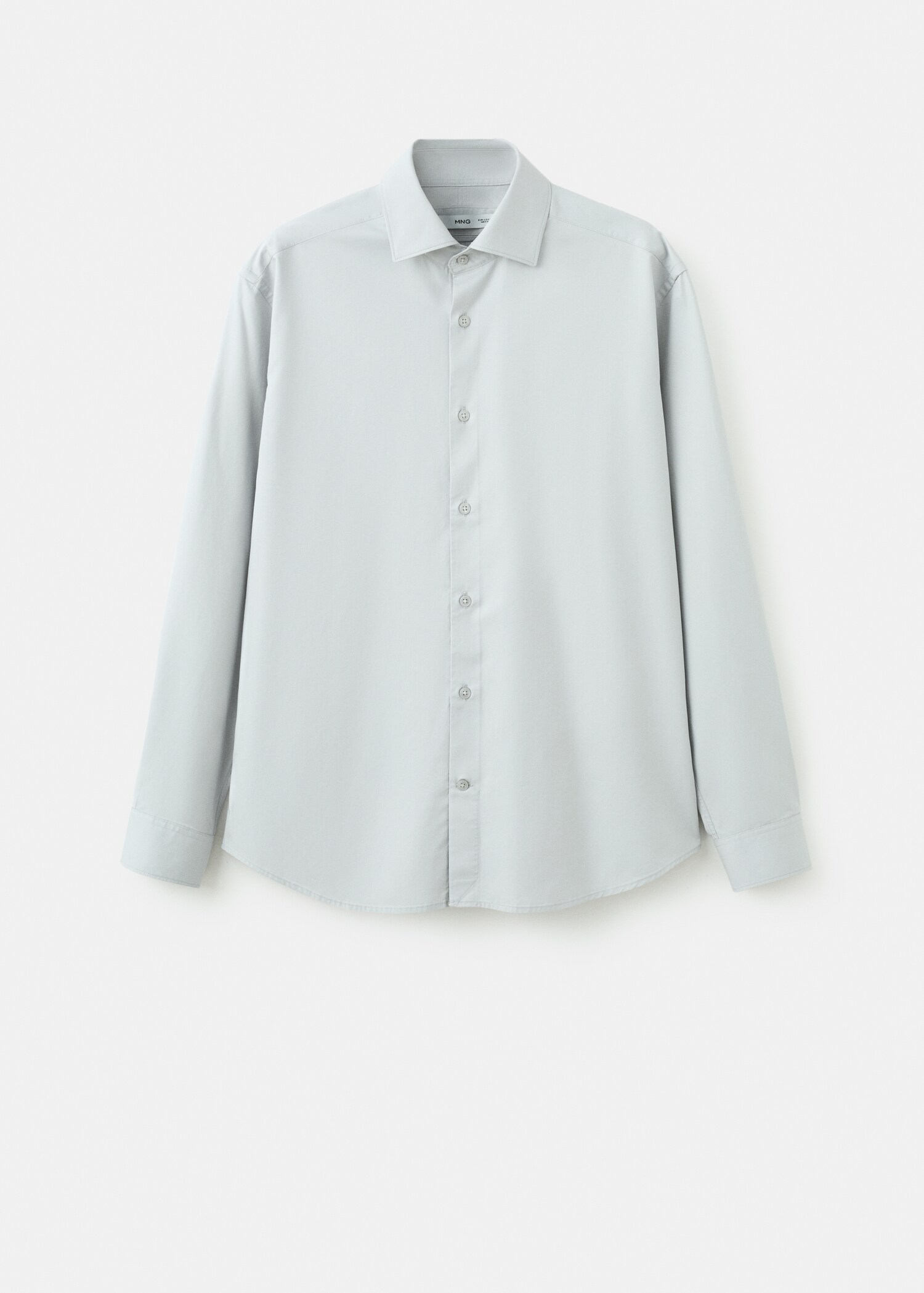 Slim fit shirt cotton and lyocell - Article without model