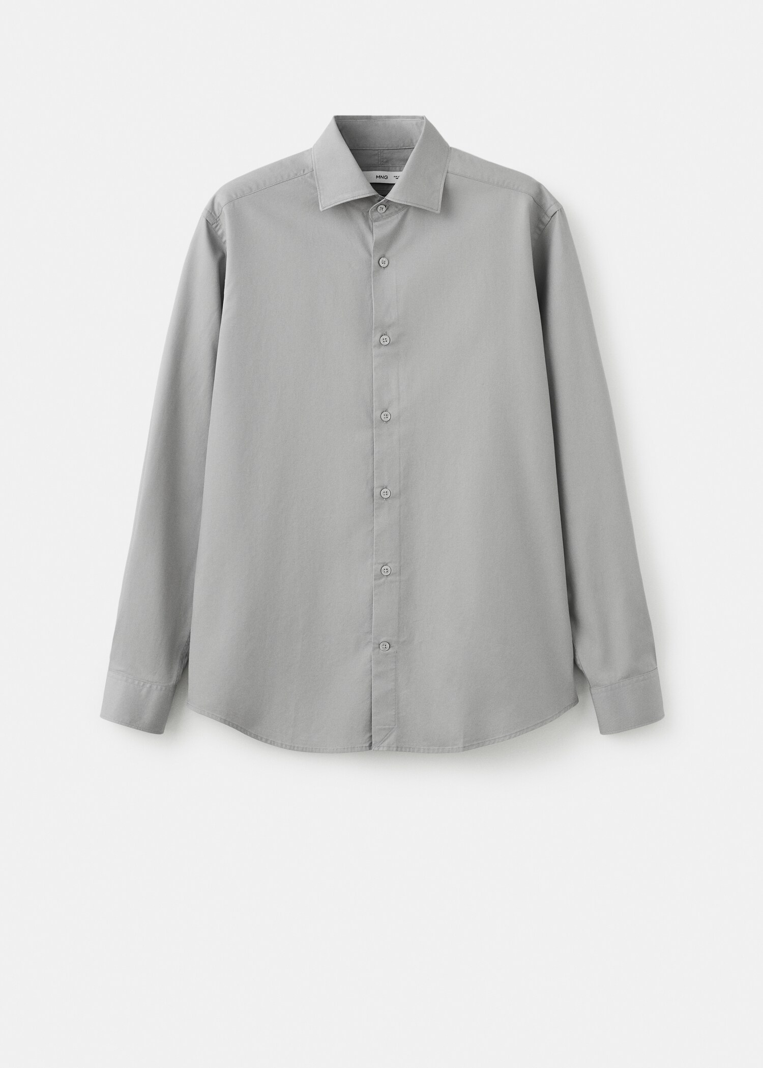 Slim fit shirt cotton and lyocell - Article without model