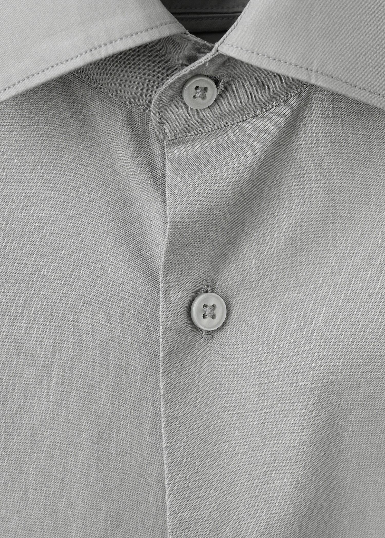 Slim fit shirt cotton and lyocell - Details of the article 8