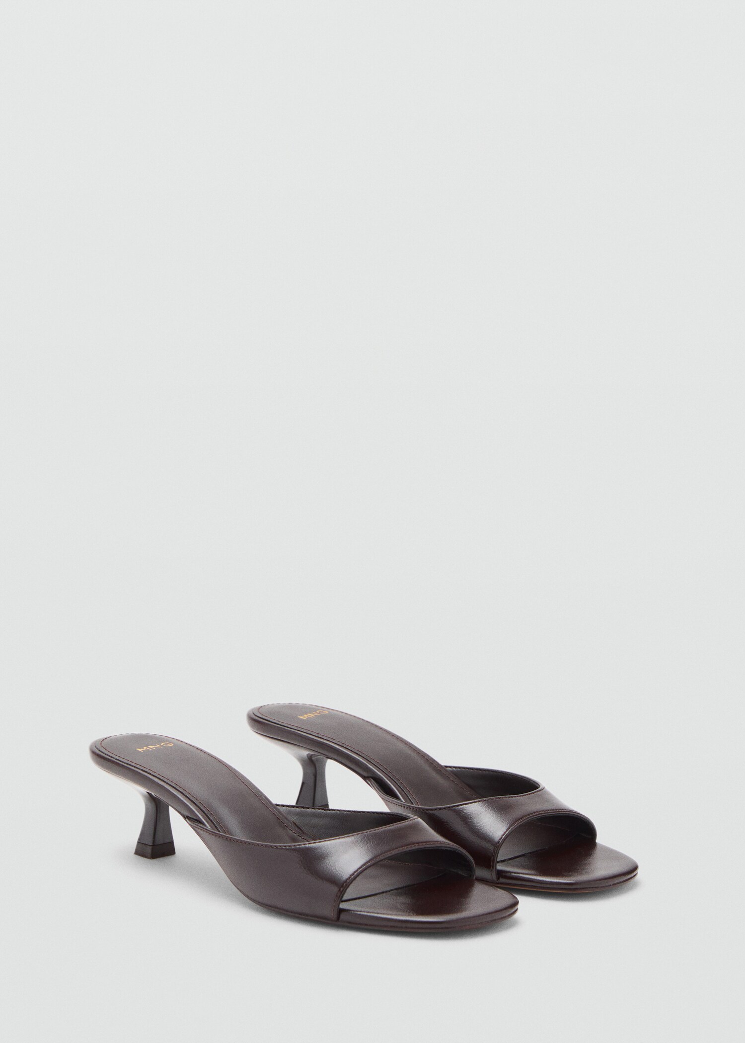 Kitten heel sandals - Medium plane