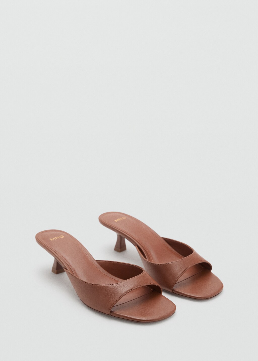 Mango Kitten heel sandals