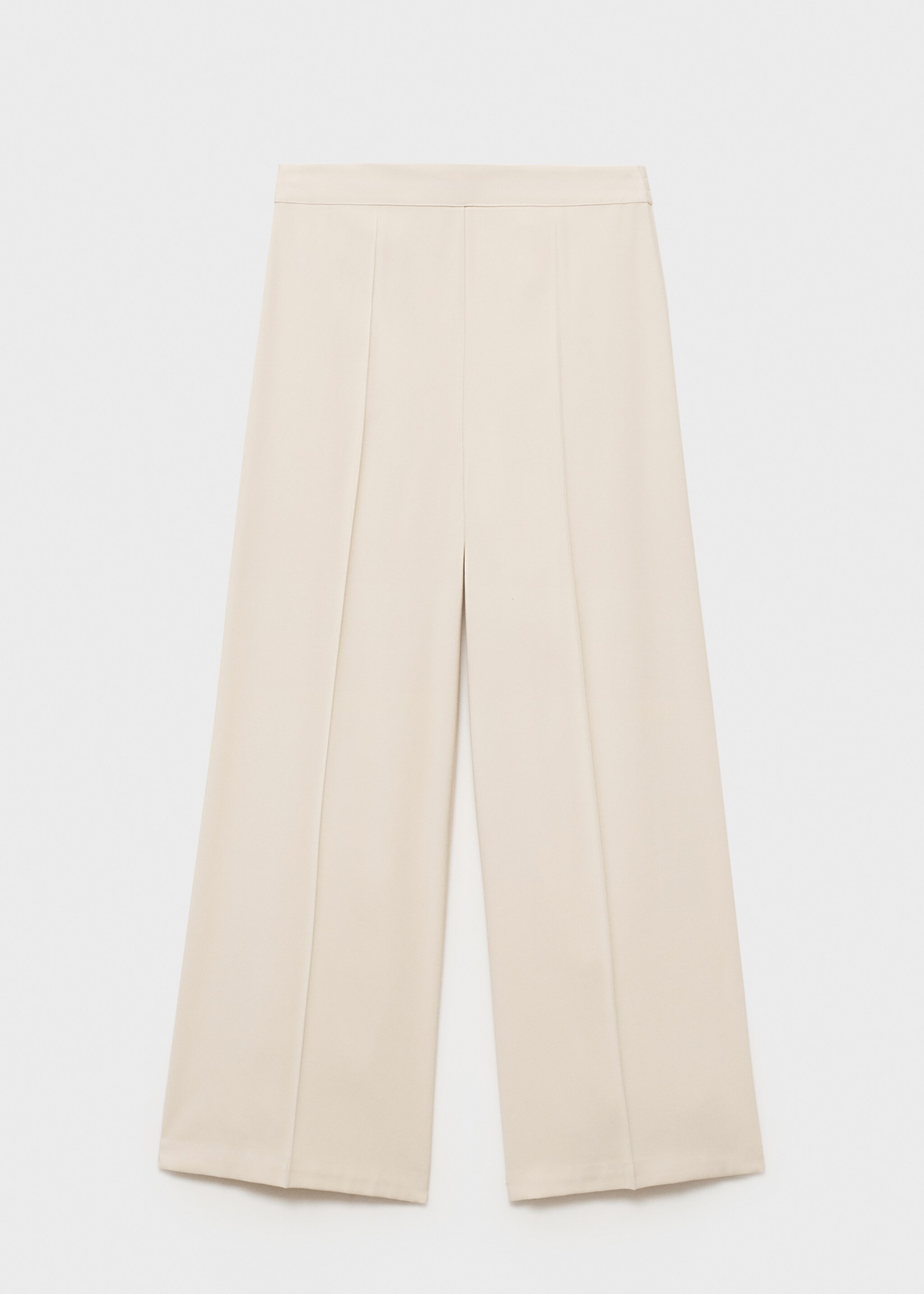Flowy palazzo trousers - Article without model, Beige. Ref: 17091129-00.