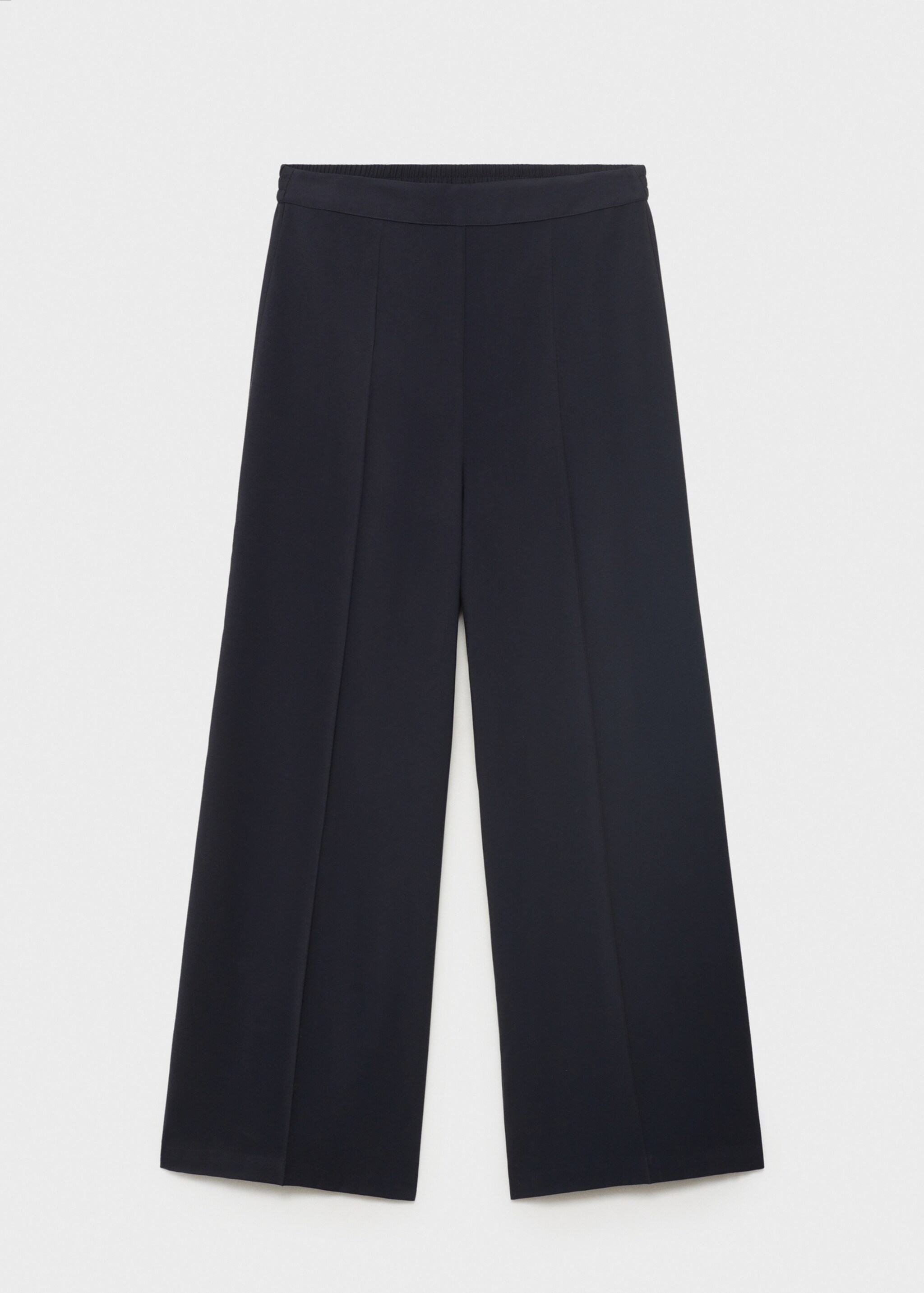 Flowy palazzo trousers - Article without model, Navy. Ref: 17091129-00.