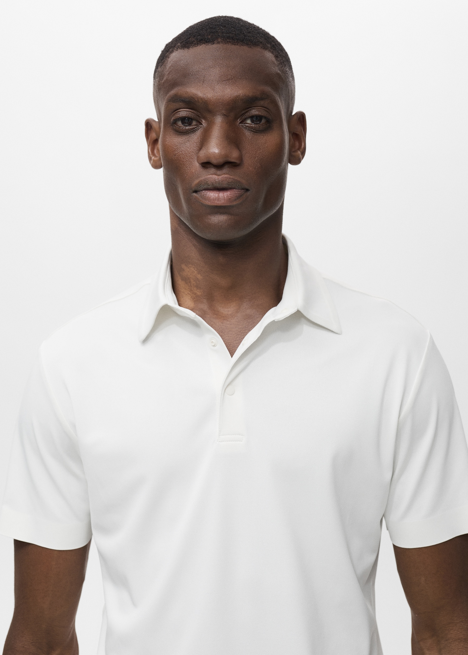 COOLMAX® slim fit polo shirt - Details of the article 1