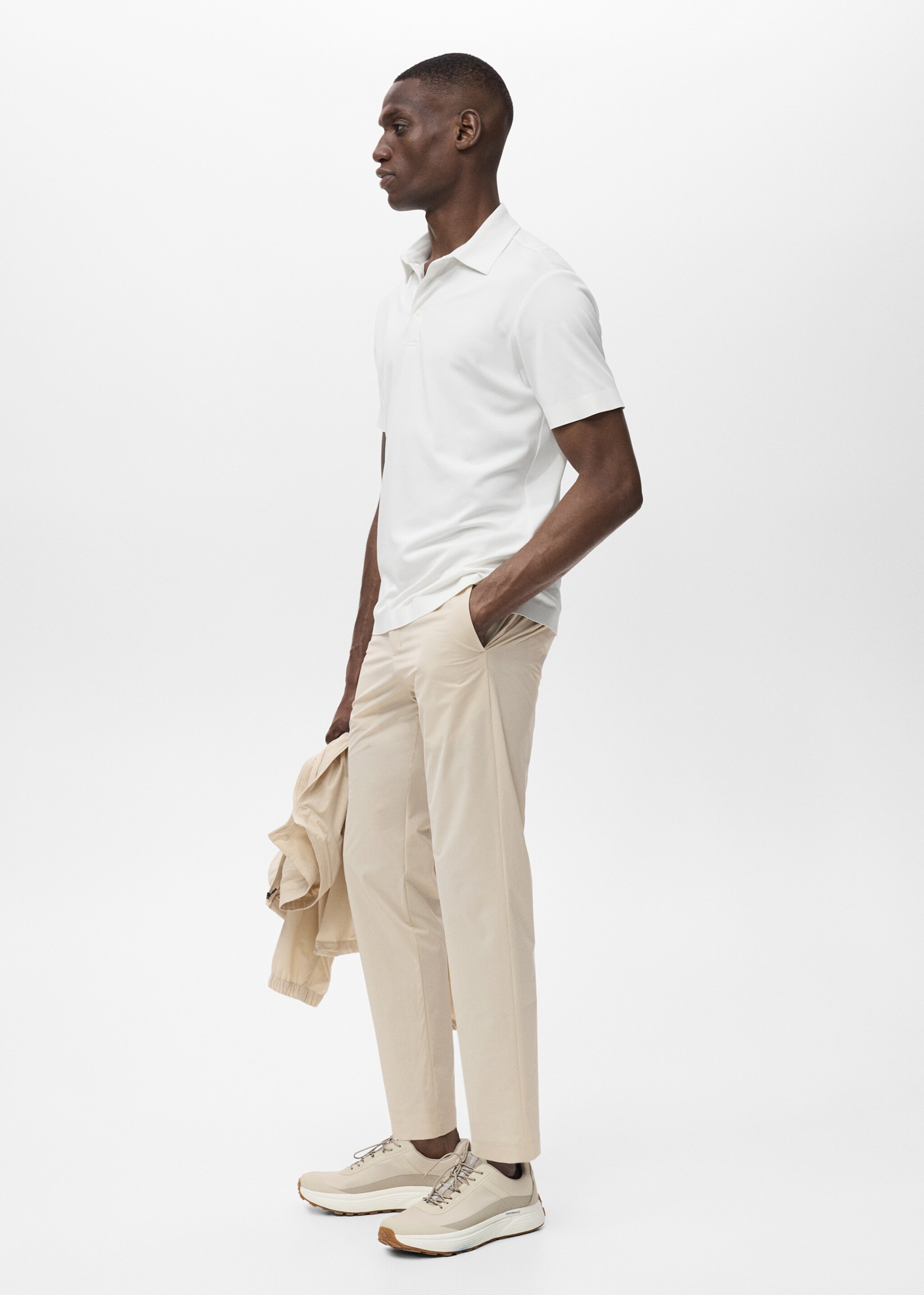 COOLMAX® slim fit polo shirt - Details of the article 2