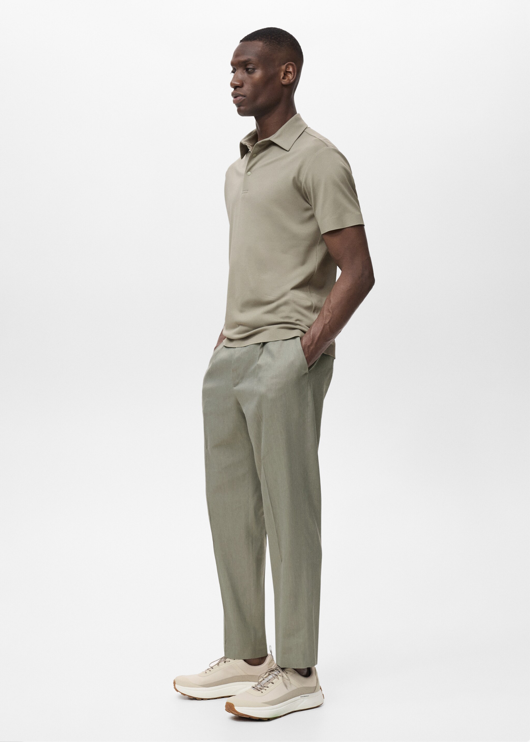 COOLMAX® slim fit polo shirt - Details of the article 2