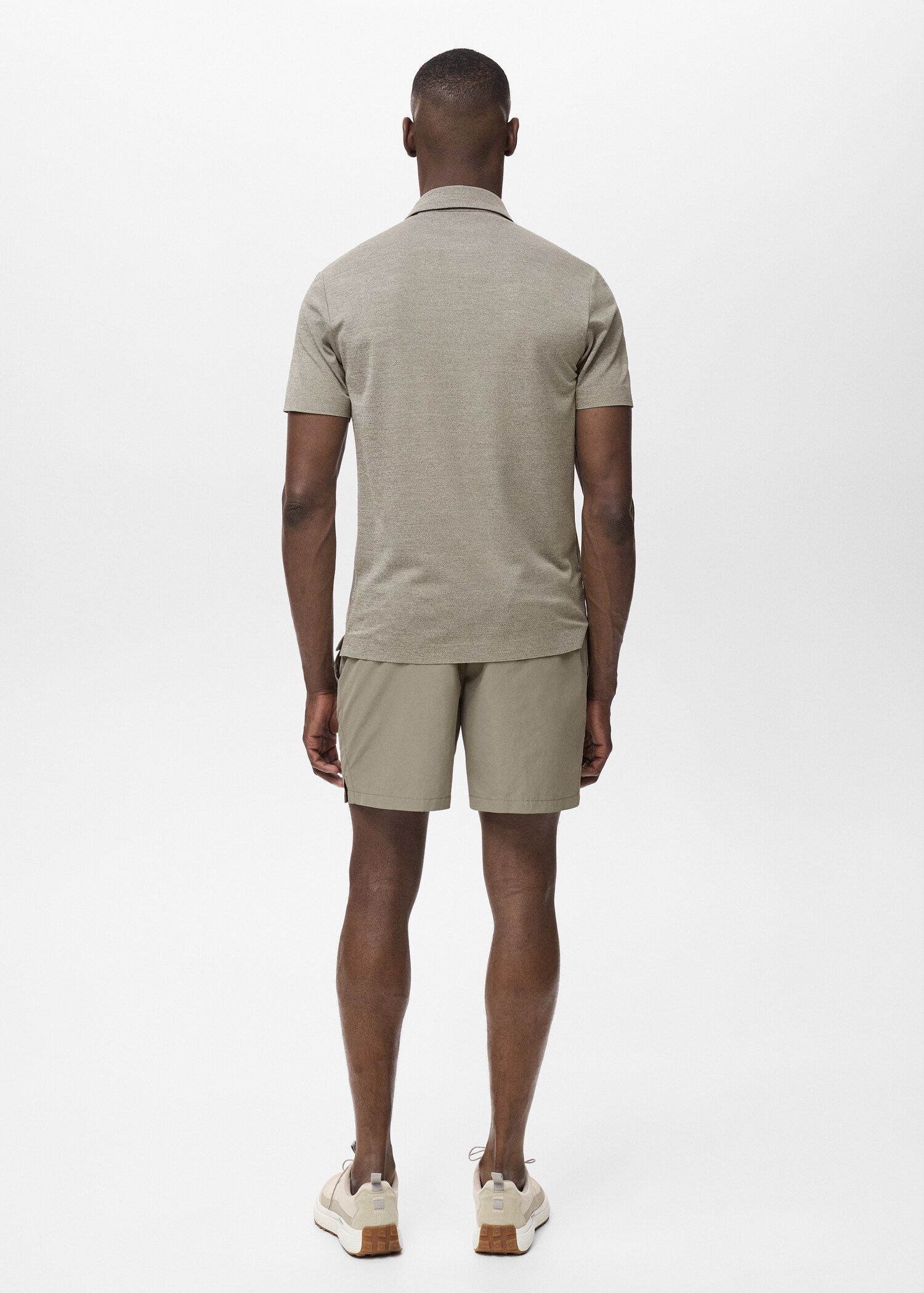 COOLMAX® slim fit polo shirt - Reverse of the article