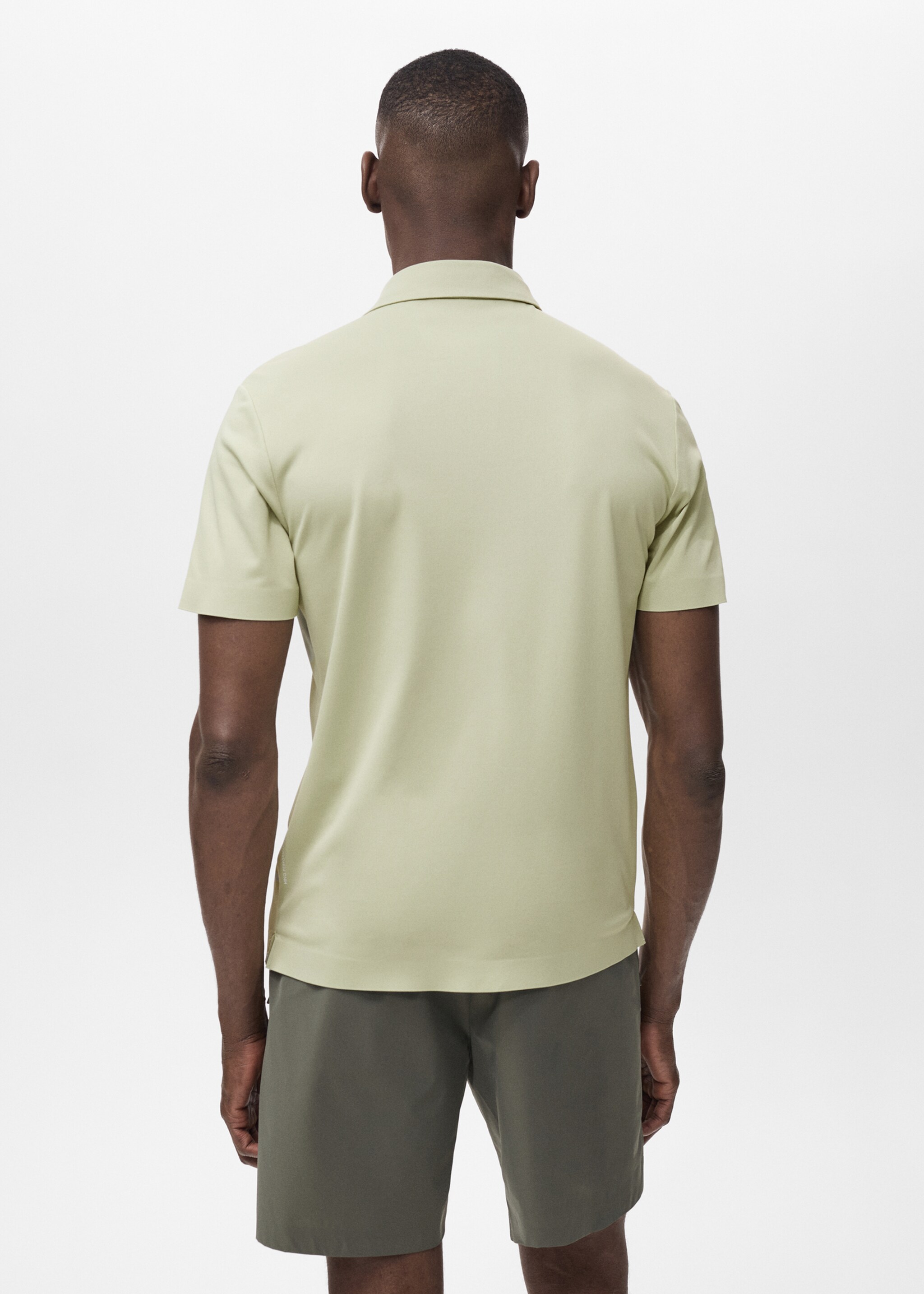 Polo slim fit COOLMAX® - Reverso del artículo