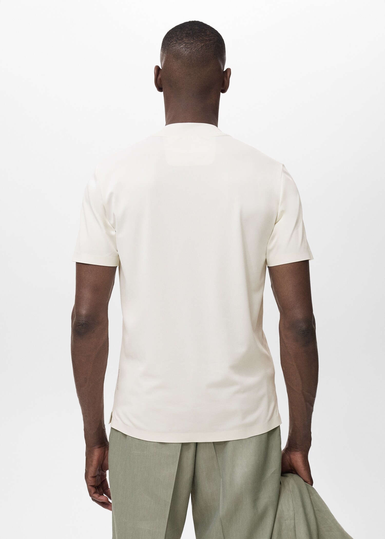 COOLMAX® slim fit t-shirt - Reverse of the article