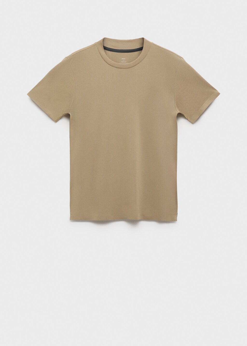 ★ TOOMUCHTAX★ SLIM LS TSHIRT DARK BEIGE T25SSTS01BGF SLIM LS T-SHIRT (DARK BEIGE) - TOOMUCHTAX