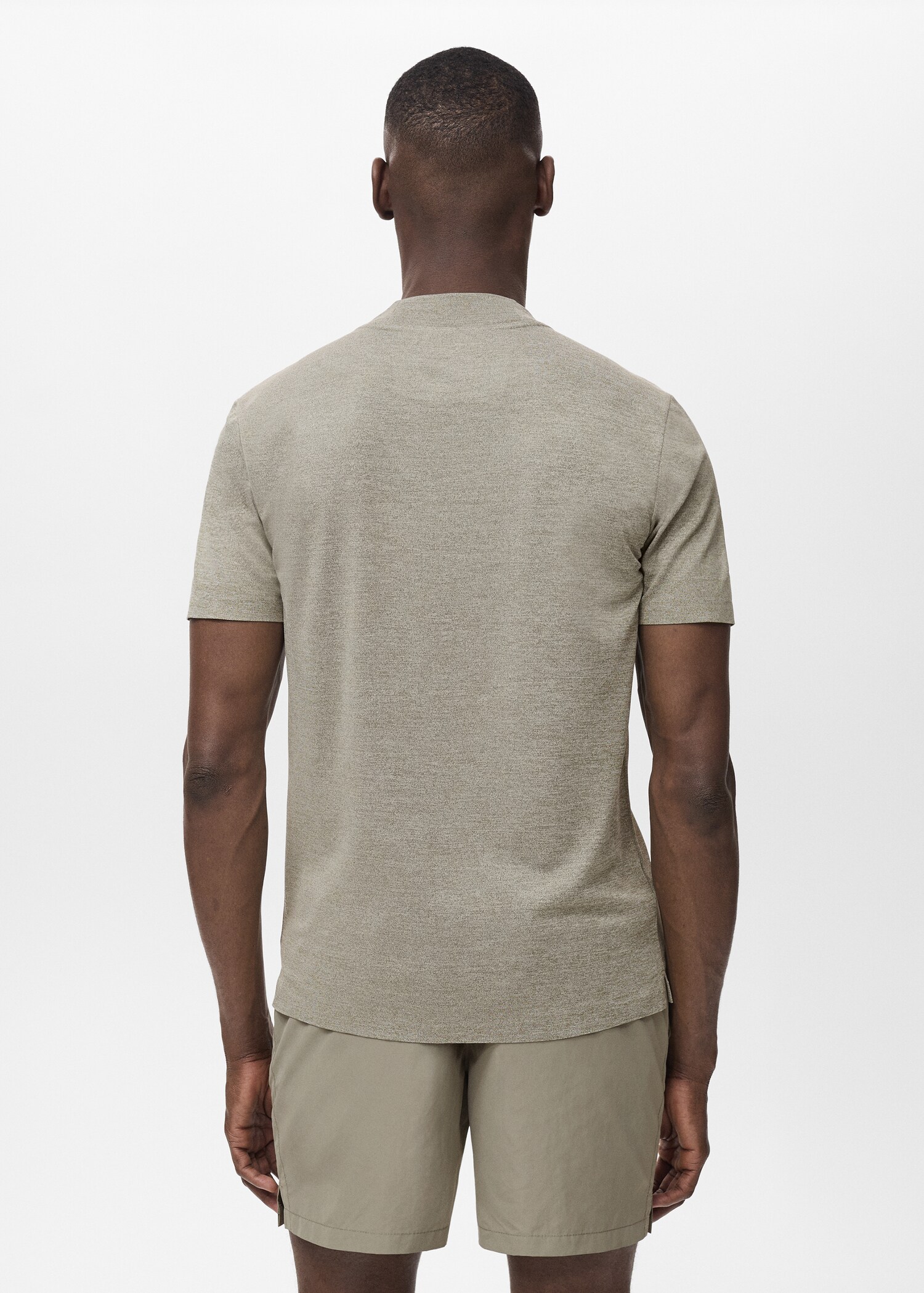 COOLMAX® slim fit t-shirt - Reverse of the article