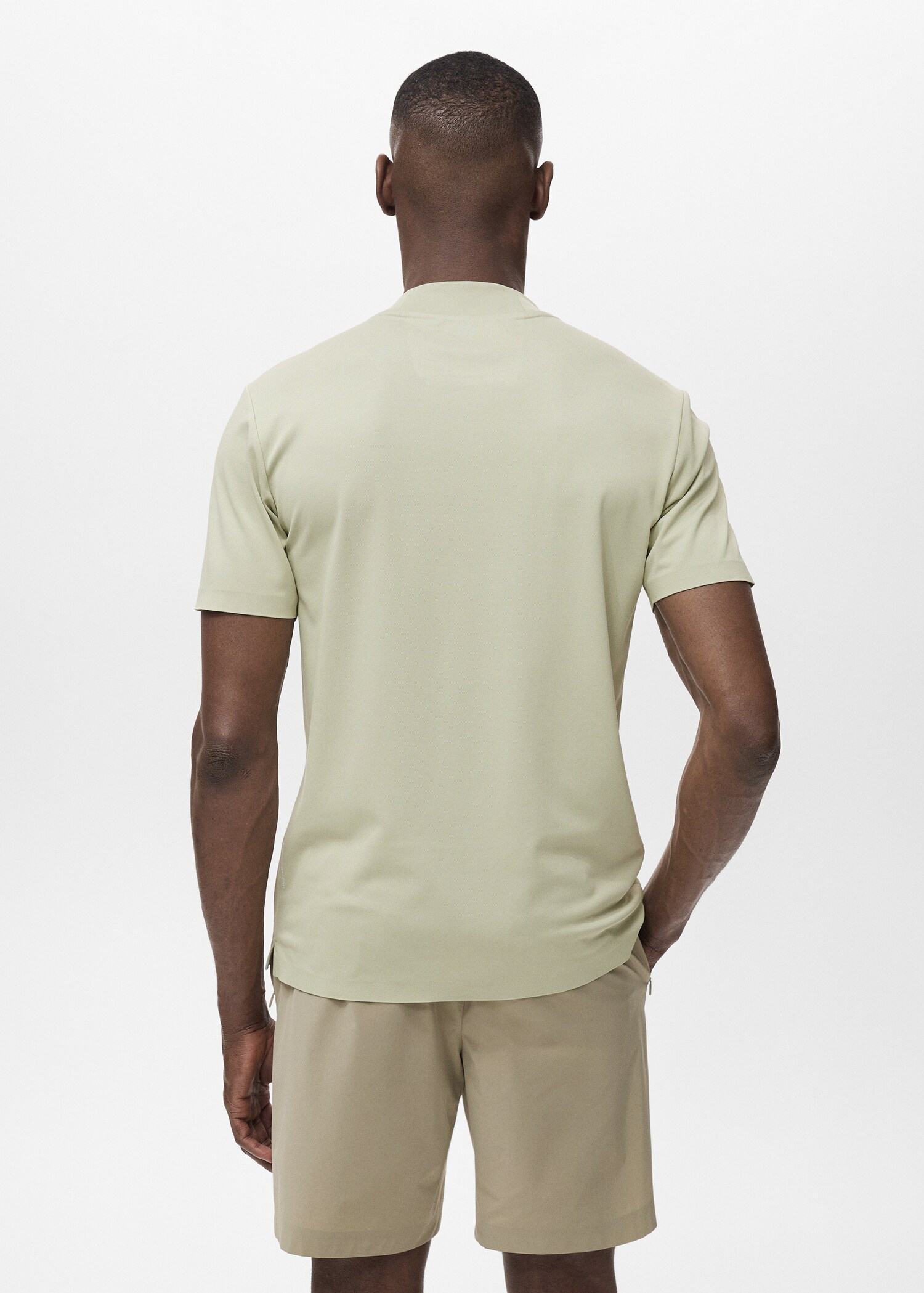 COOLMAX® slim fit t-shirt - Reverse of the article