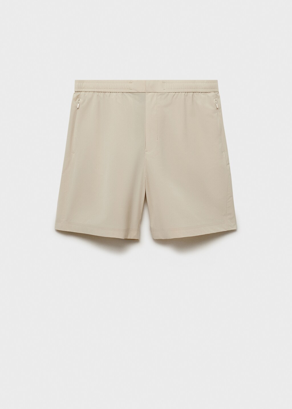 Water-repellent bermuda shorts