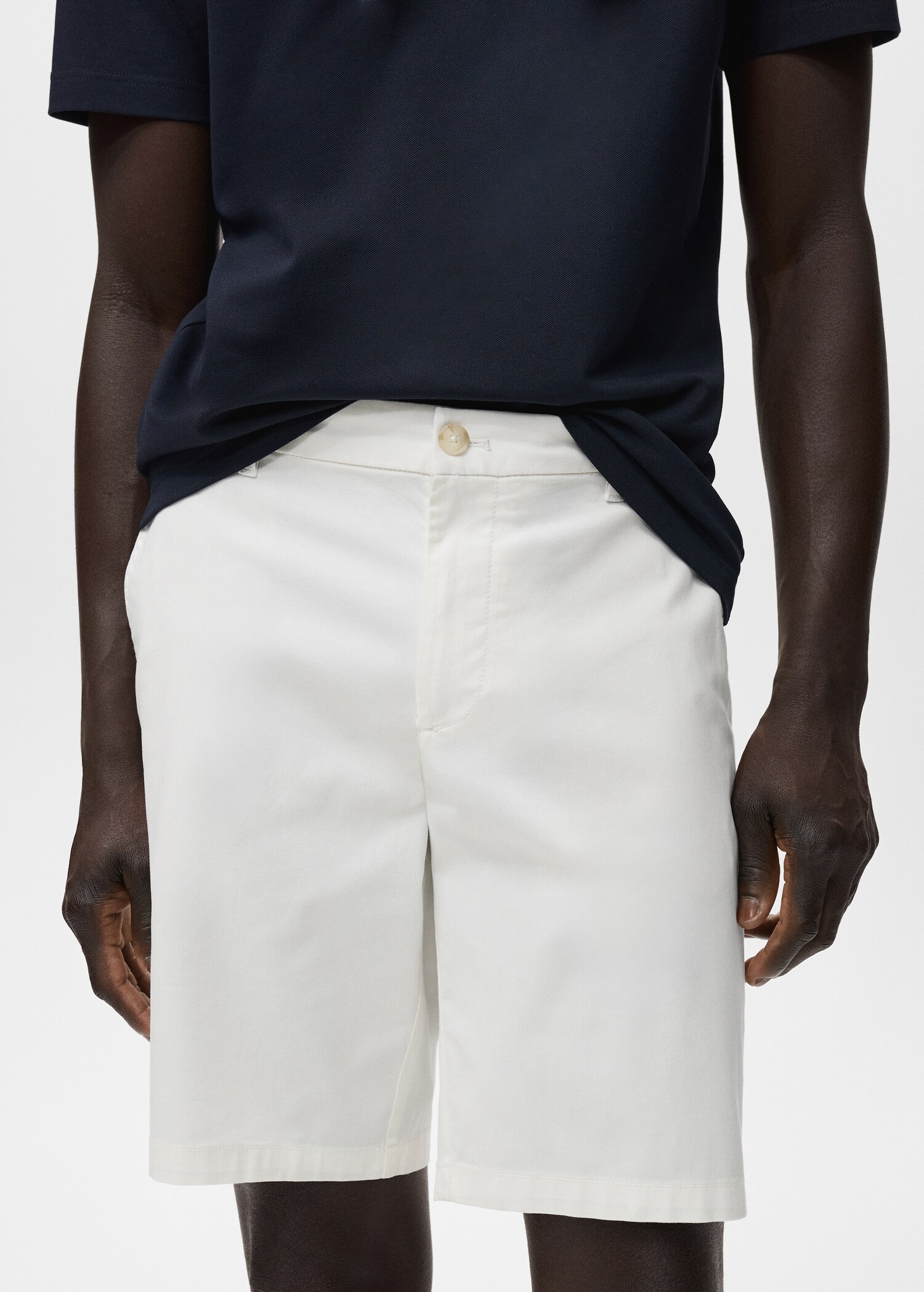 Bermuda droit coton - Détail de l'article 1