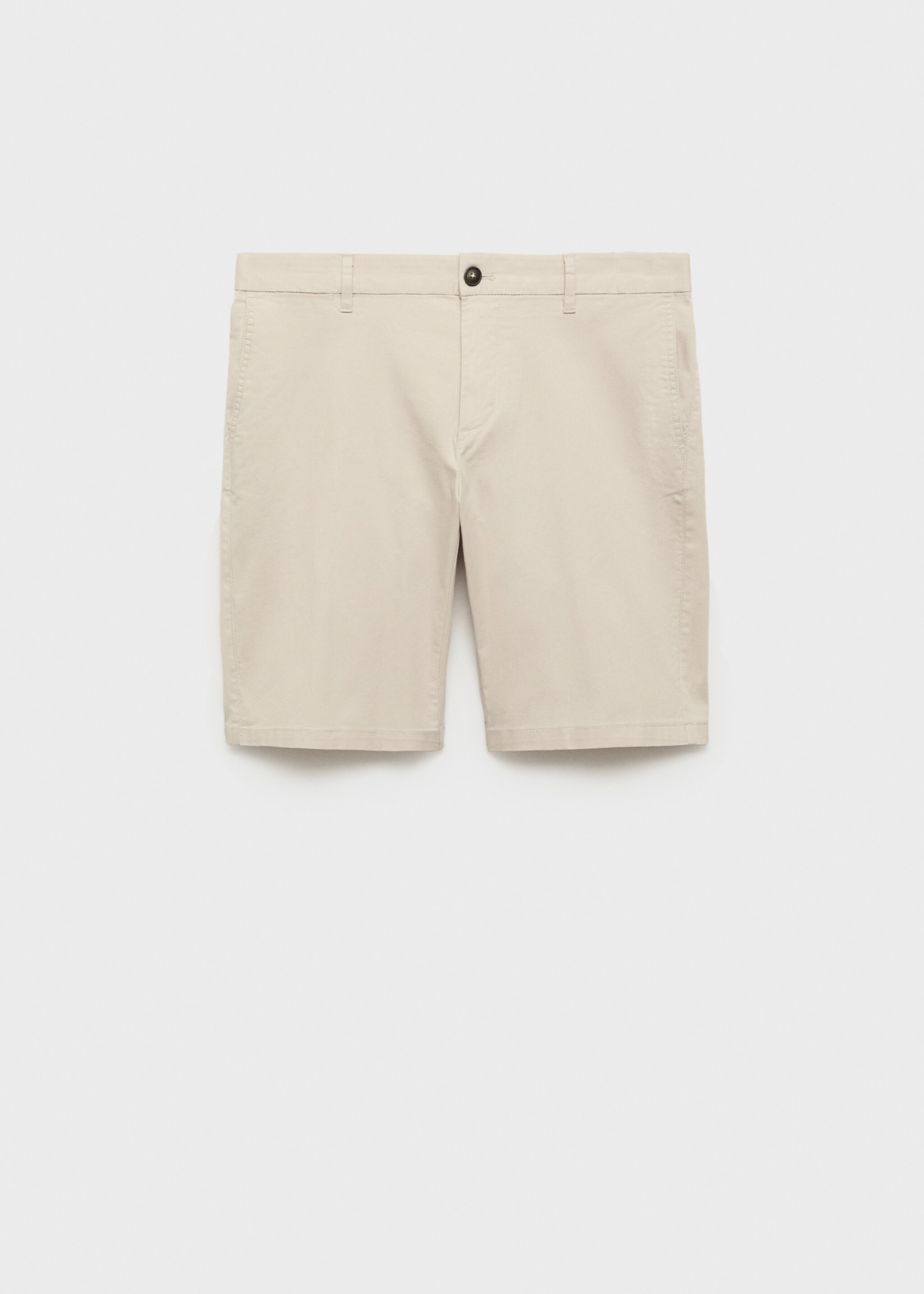 Straight cotton Bermuda shorts - Товар без моделі