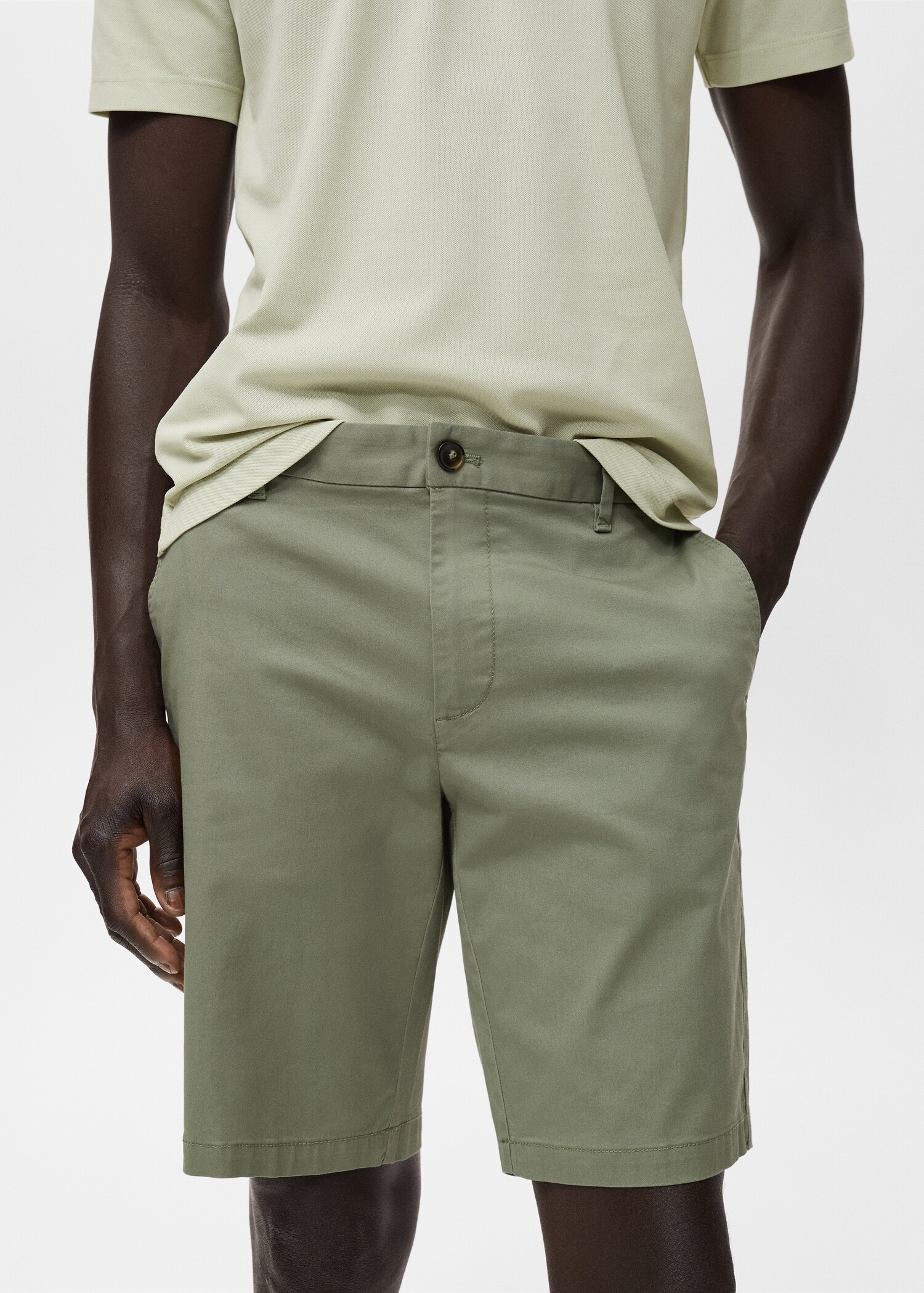 Bermudas rectas algodón - Detalle del artículo 1