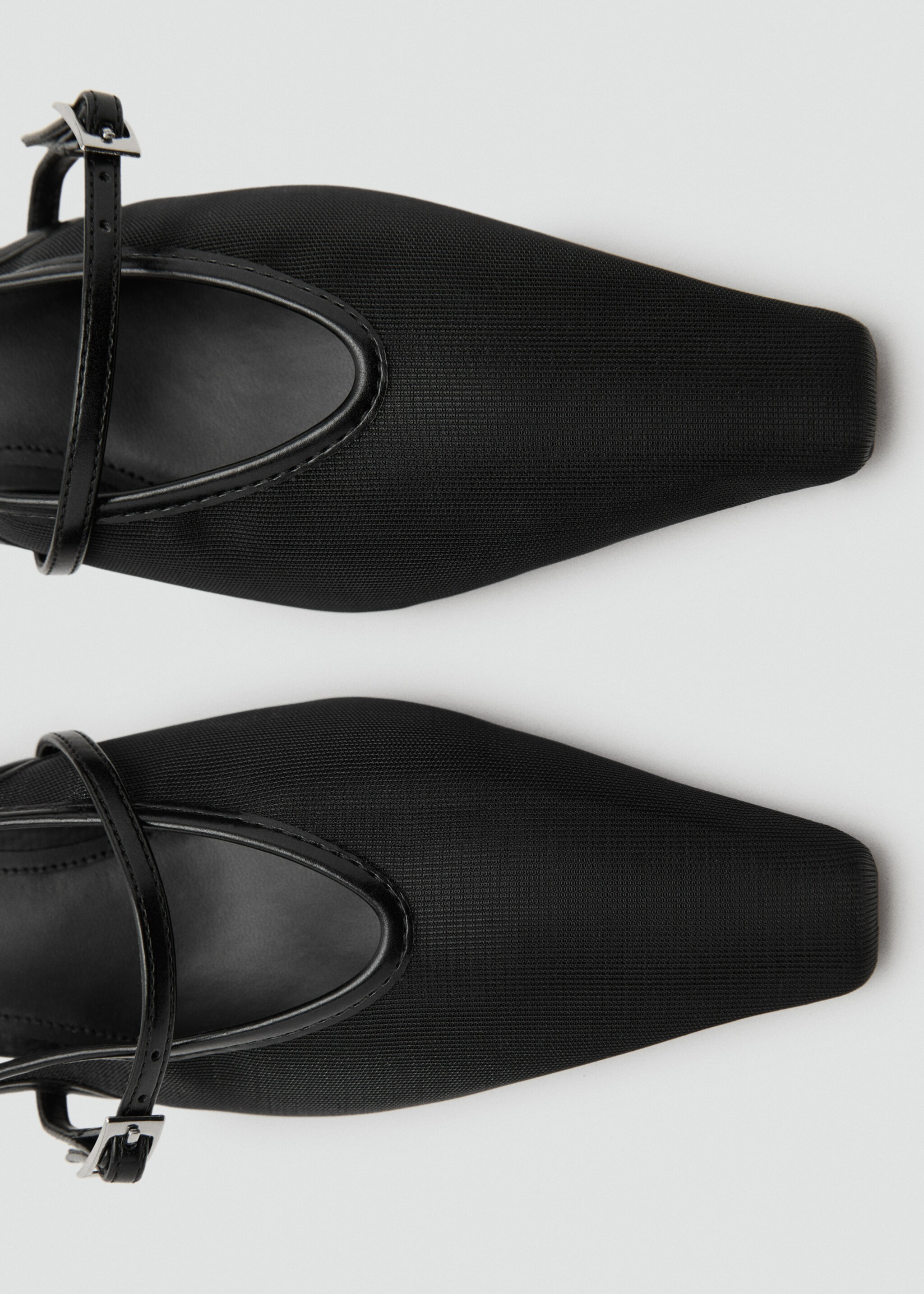 Heeled mesh shoes - Details of the article 2