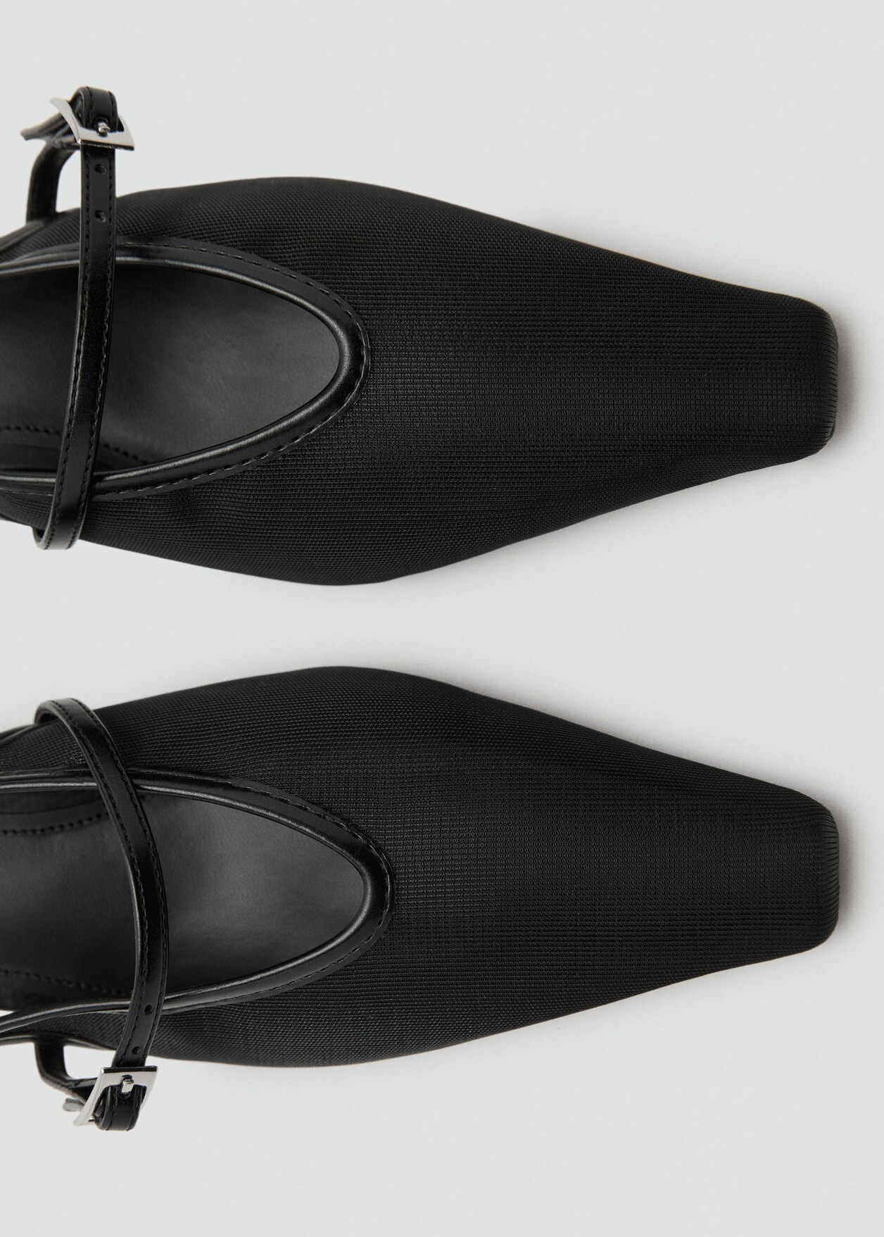 Mesh buckle stiletto-heeled shoes - Women | MANGO USA