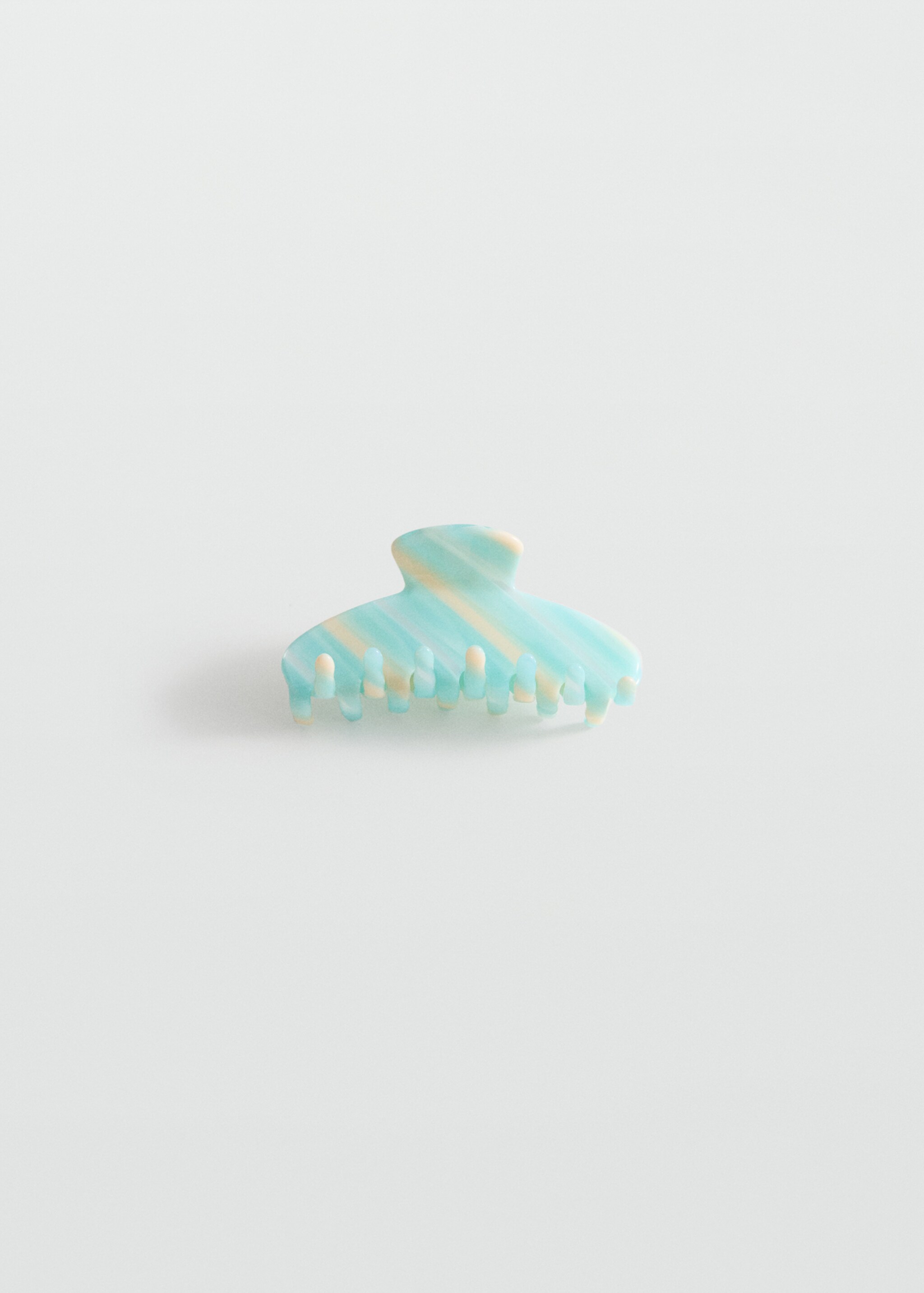 Two-tone striped hair clip - Article without model
