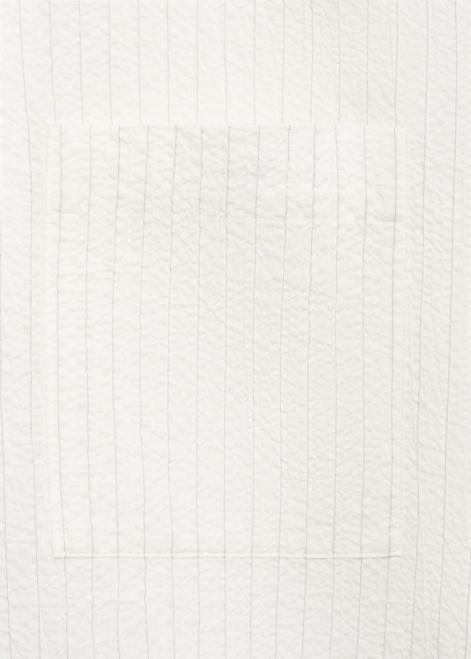 Chemise rayures tennis effet froissé - Détail de l'article 0