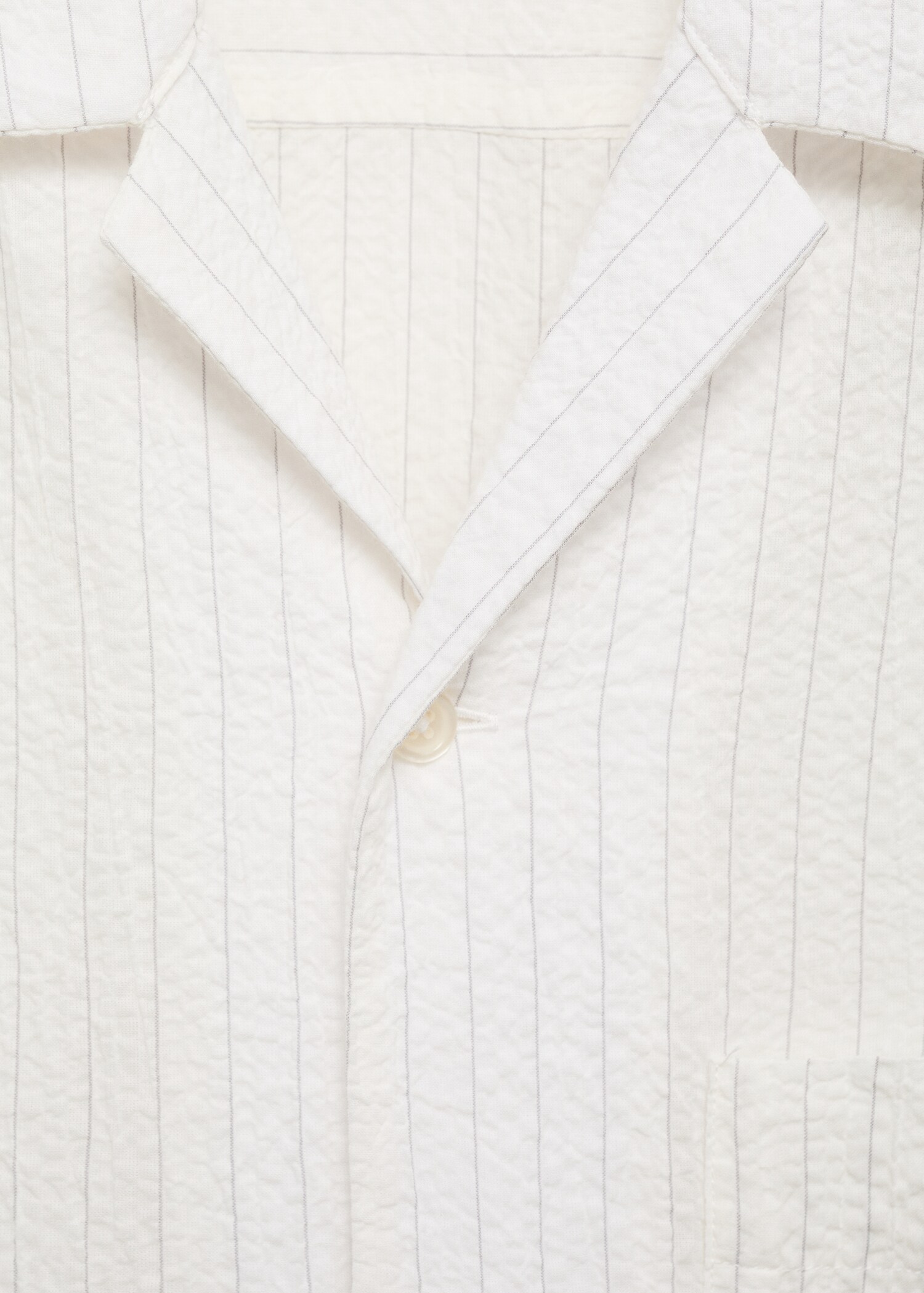 Chemise rayures tennis effet froissé - Détail de l'article 8