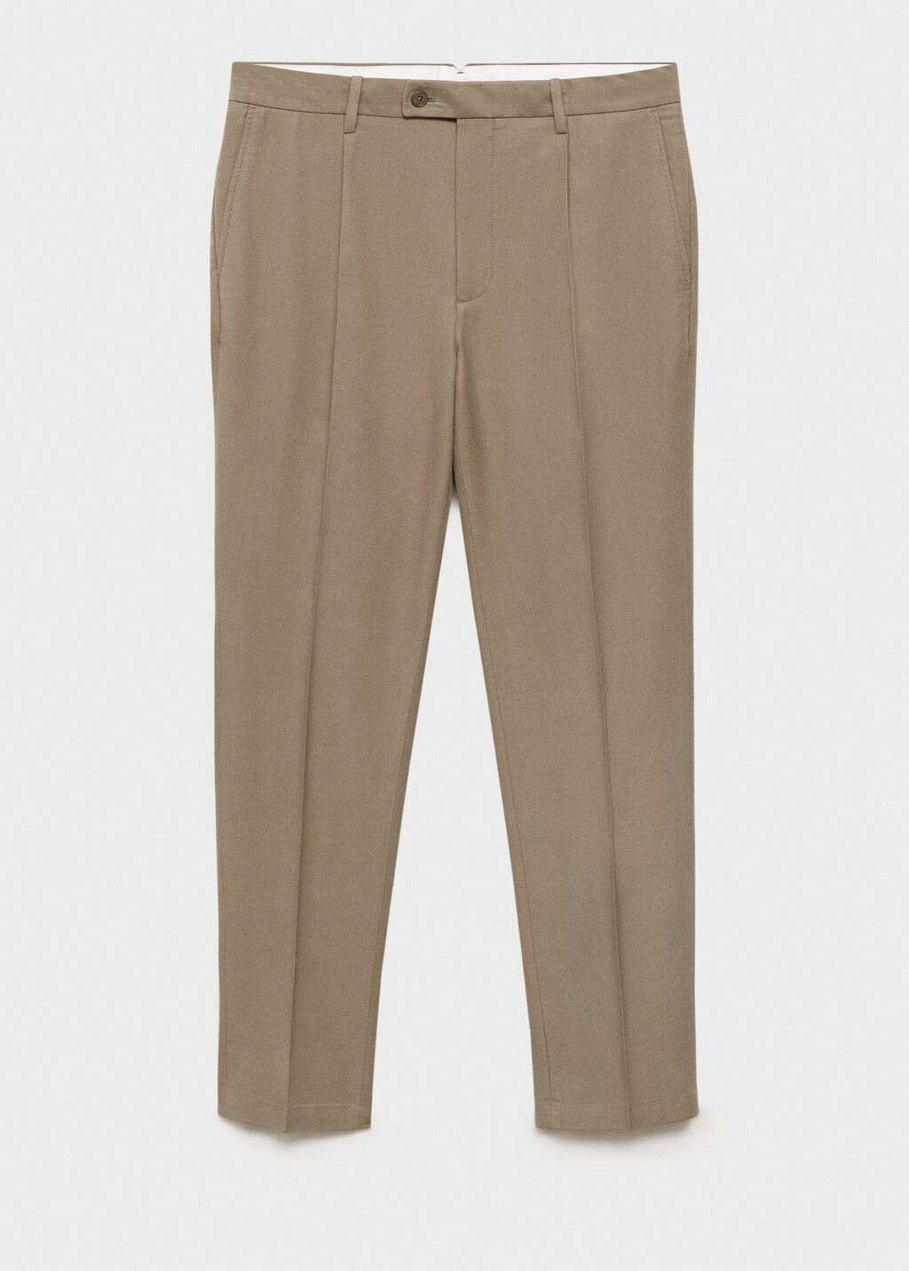 MANGO::パンツ:EU42[RESALE] Cotton tapered crop pants - Men | MANGO USA
