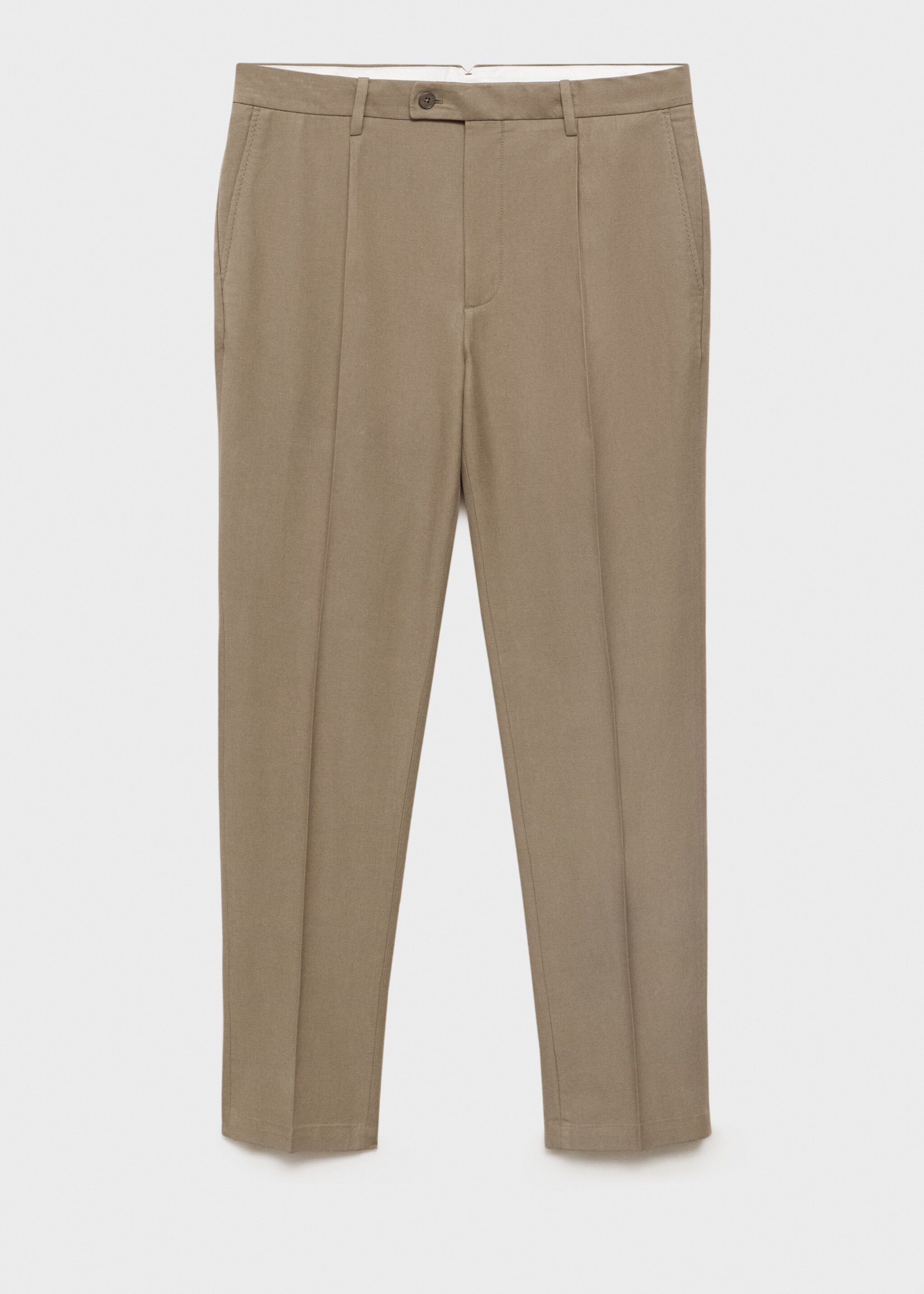 Pantalon coton tapered crop - Article sans modèle