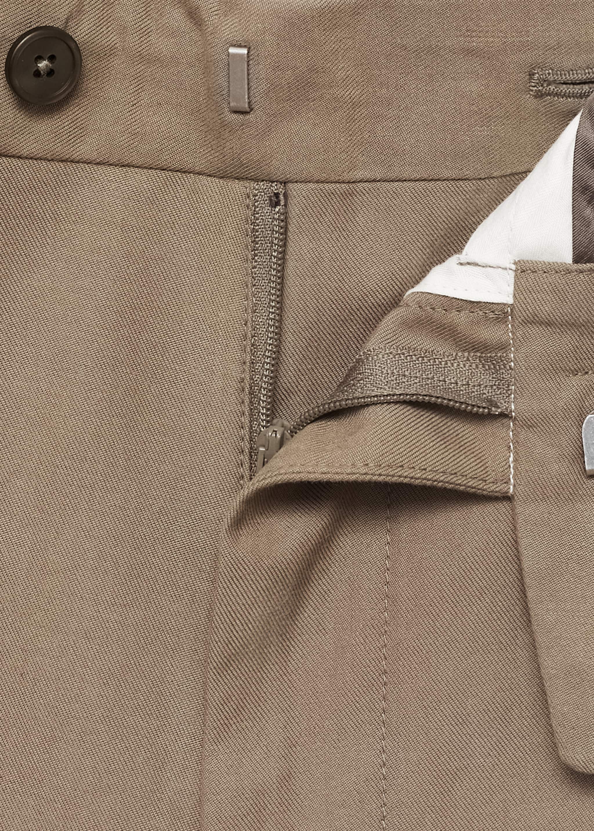 Pantalon coton tapered crop - Détail de l'article 0