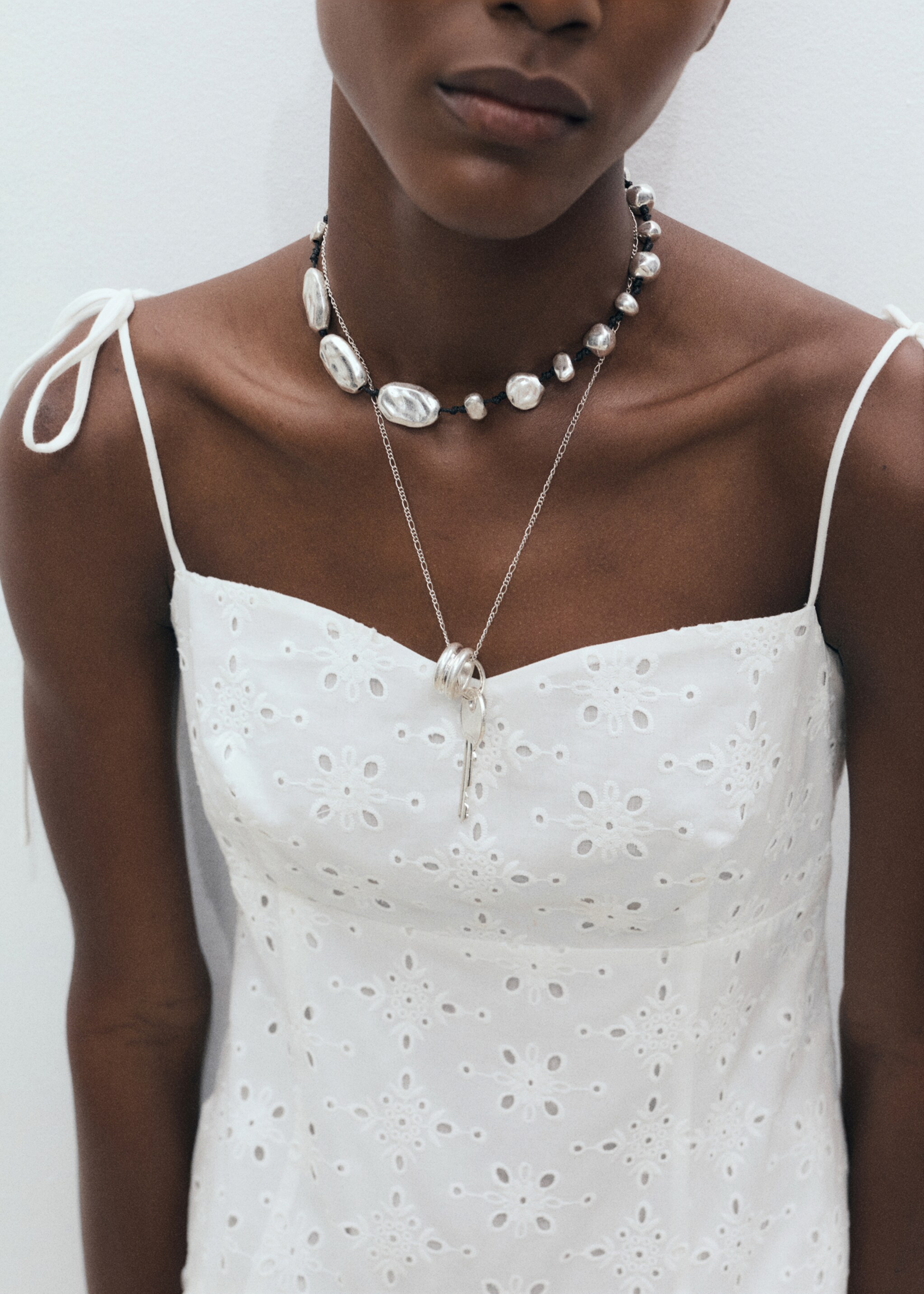 Robe midi ajourée - Détail de l'article 6