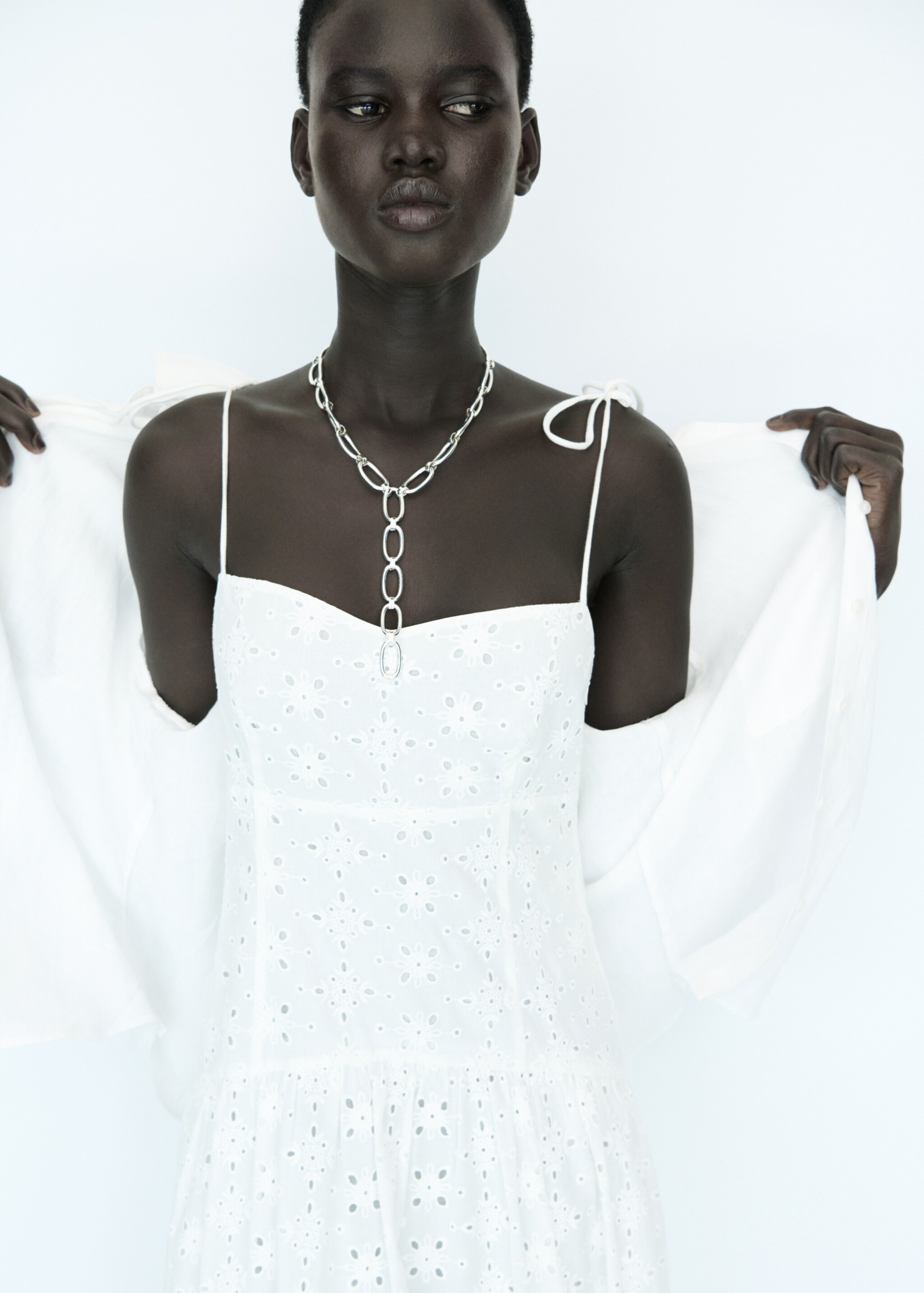 Robe midi ajourée - Détail de l'article 7