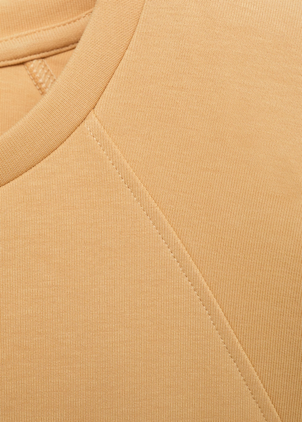 Combined fabric midi-dress