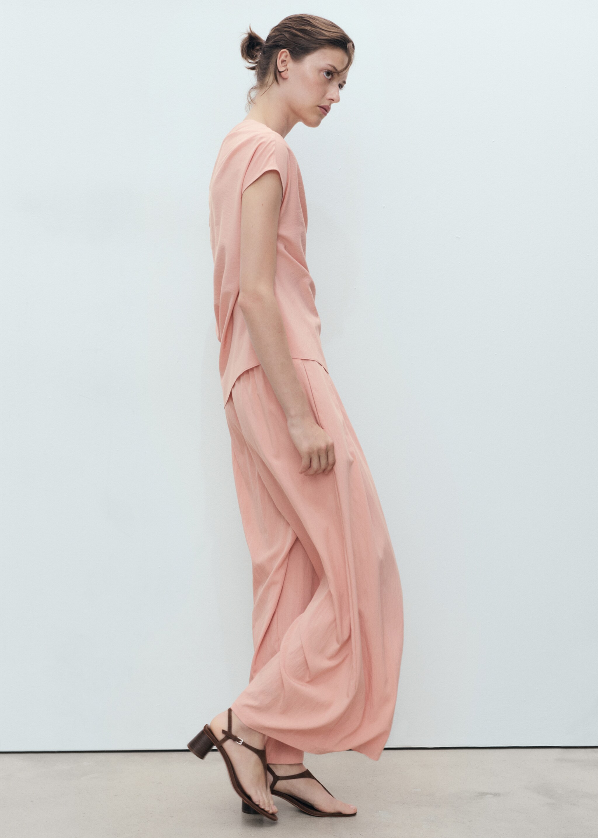 Dart palazzo trousers - Details of the article 6